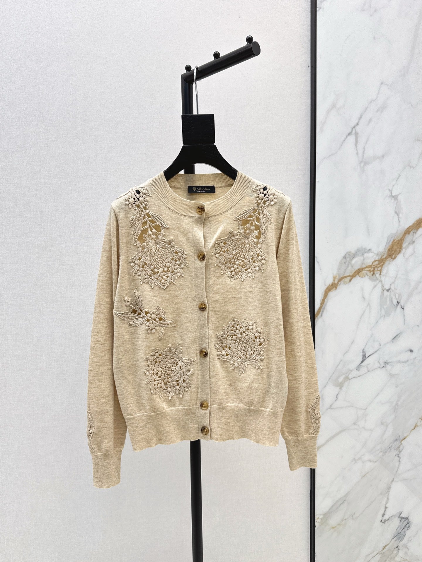 Lor*P 25fw knitted cardigan