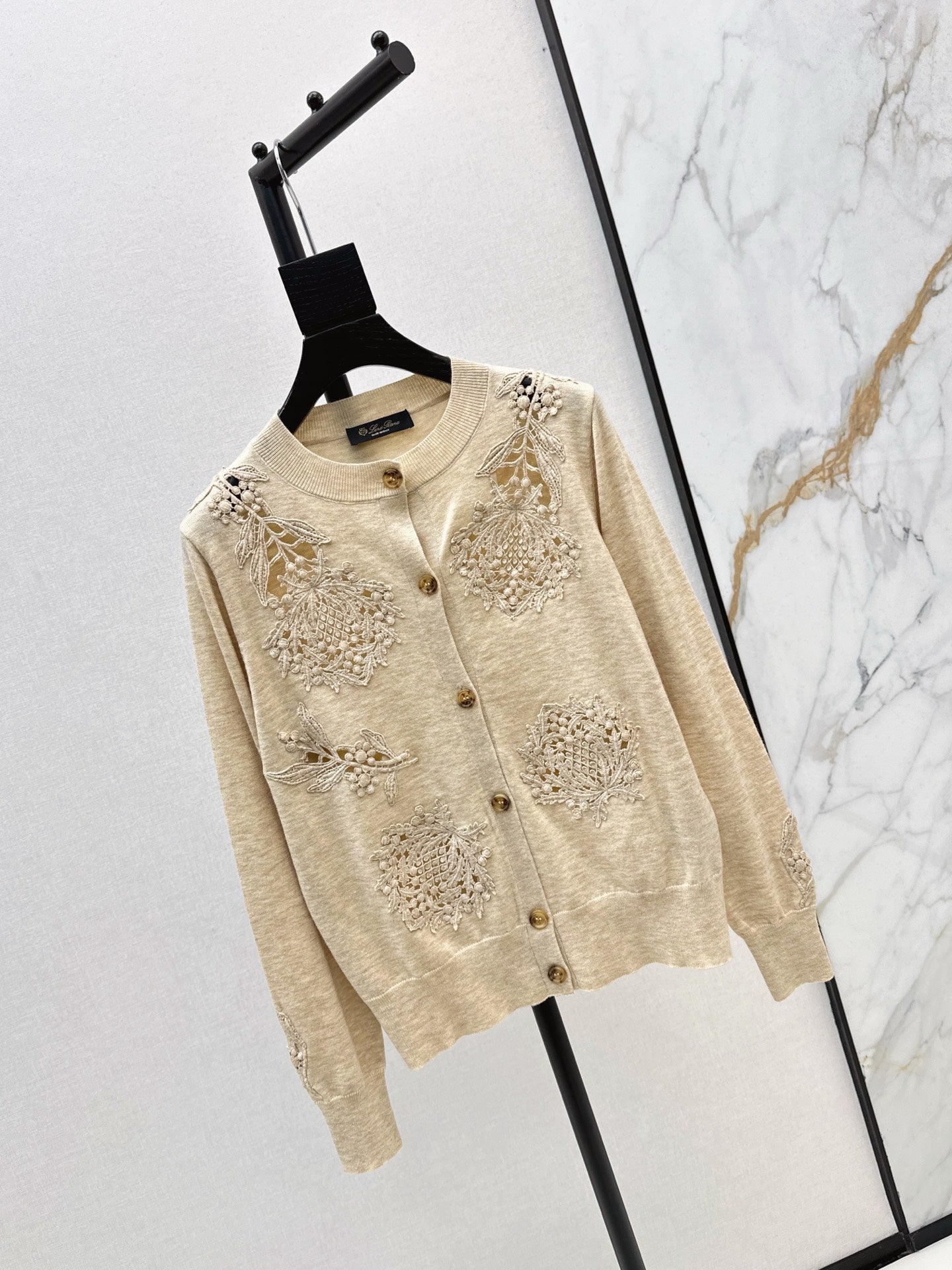 Lor*P 25fw knitted cardigan