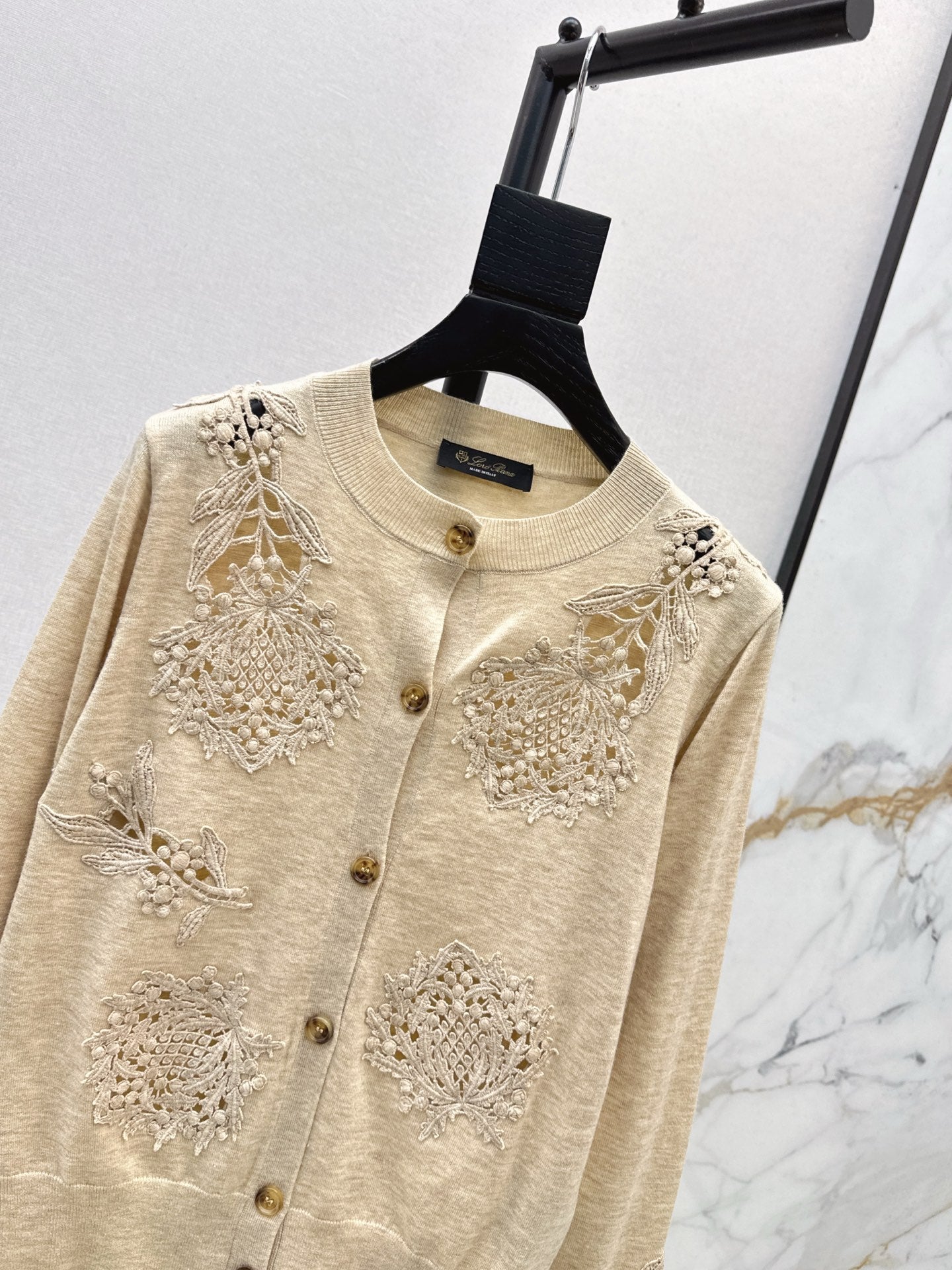 Lor*P 25fw knitted cardigan