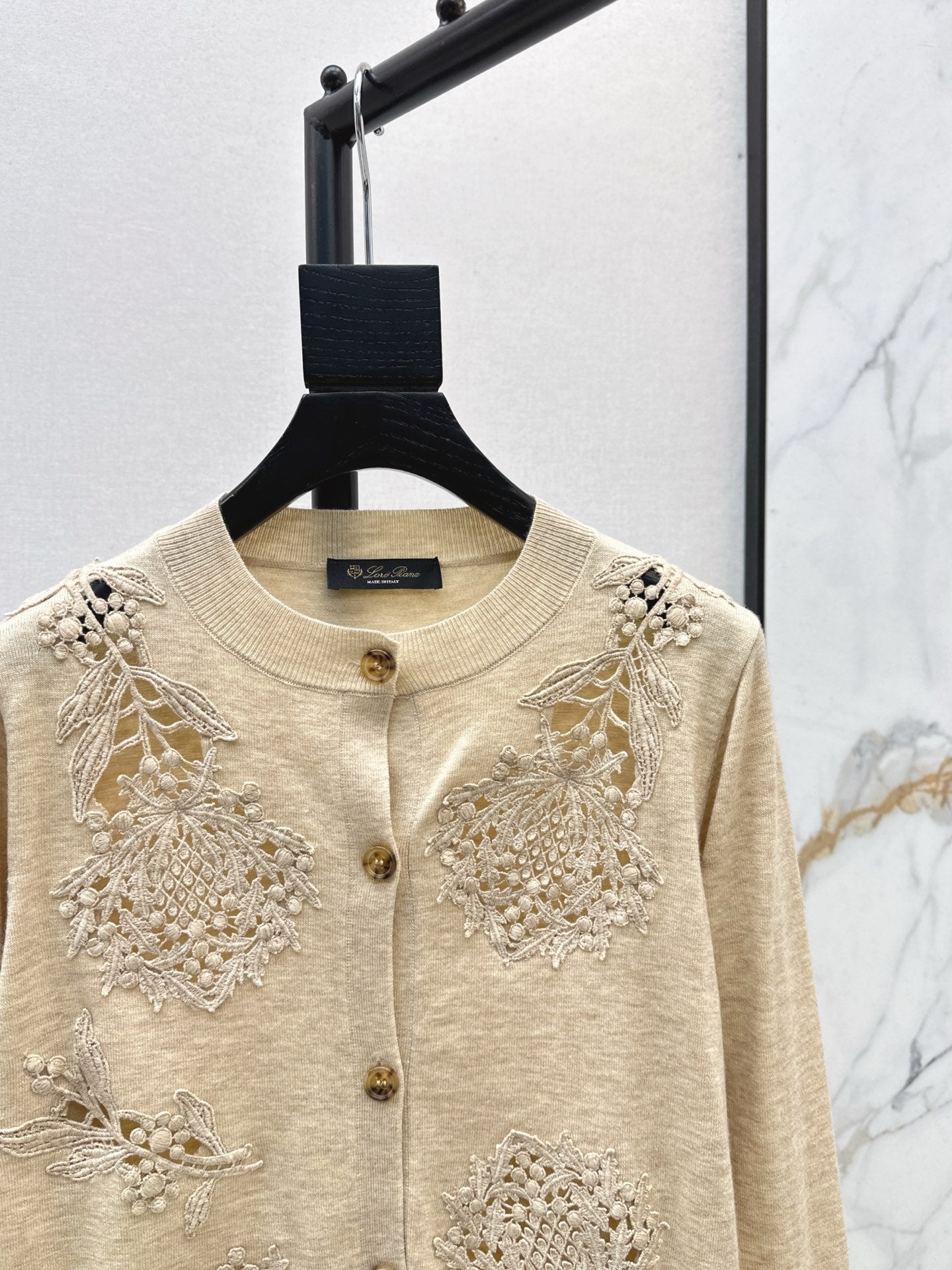 Lor*P 25fw knitted cardigan