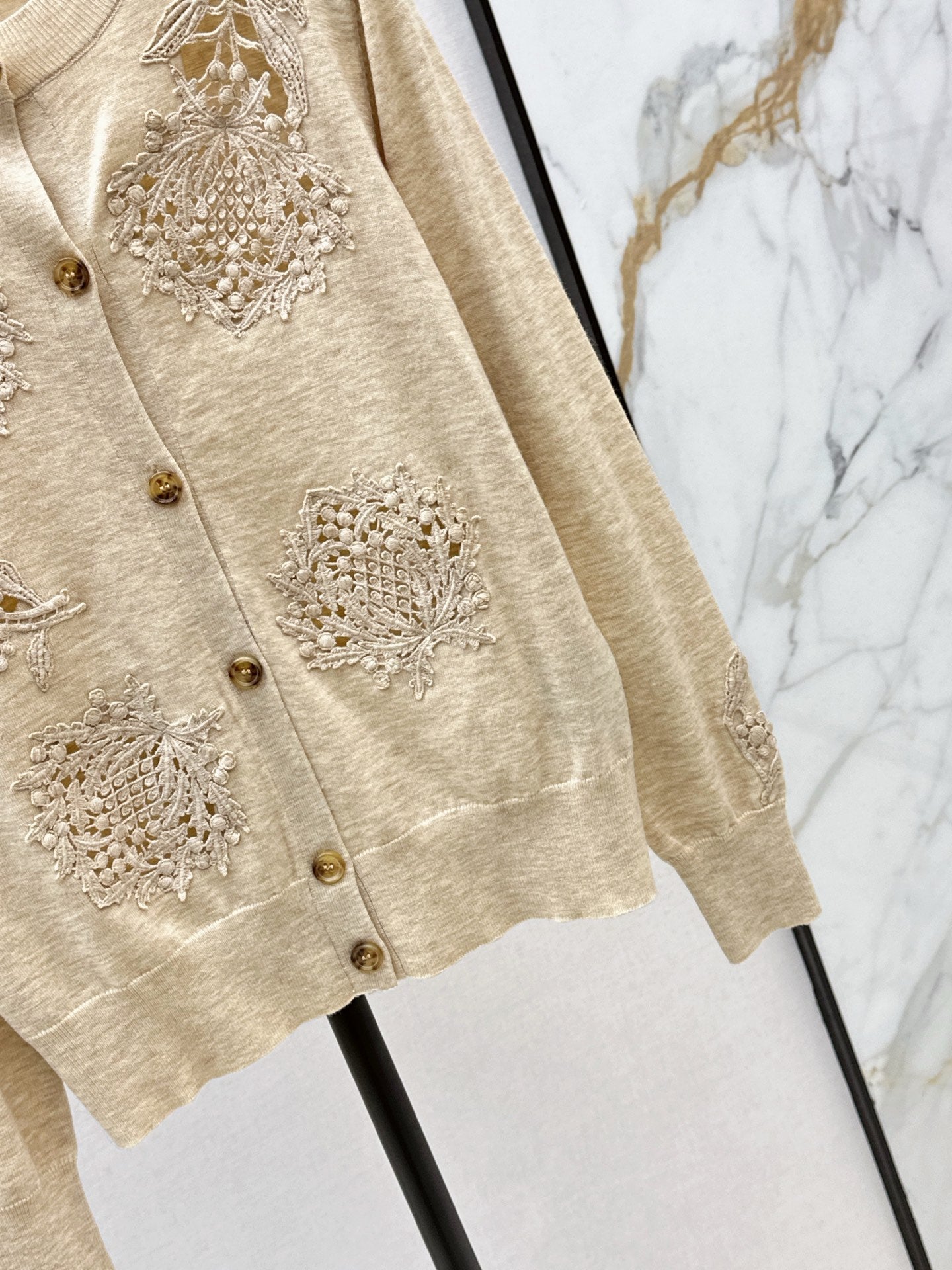 Lor*P 25fw knitted cardigan