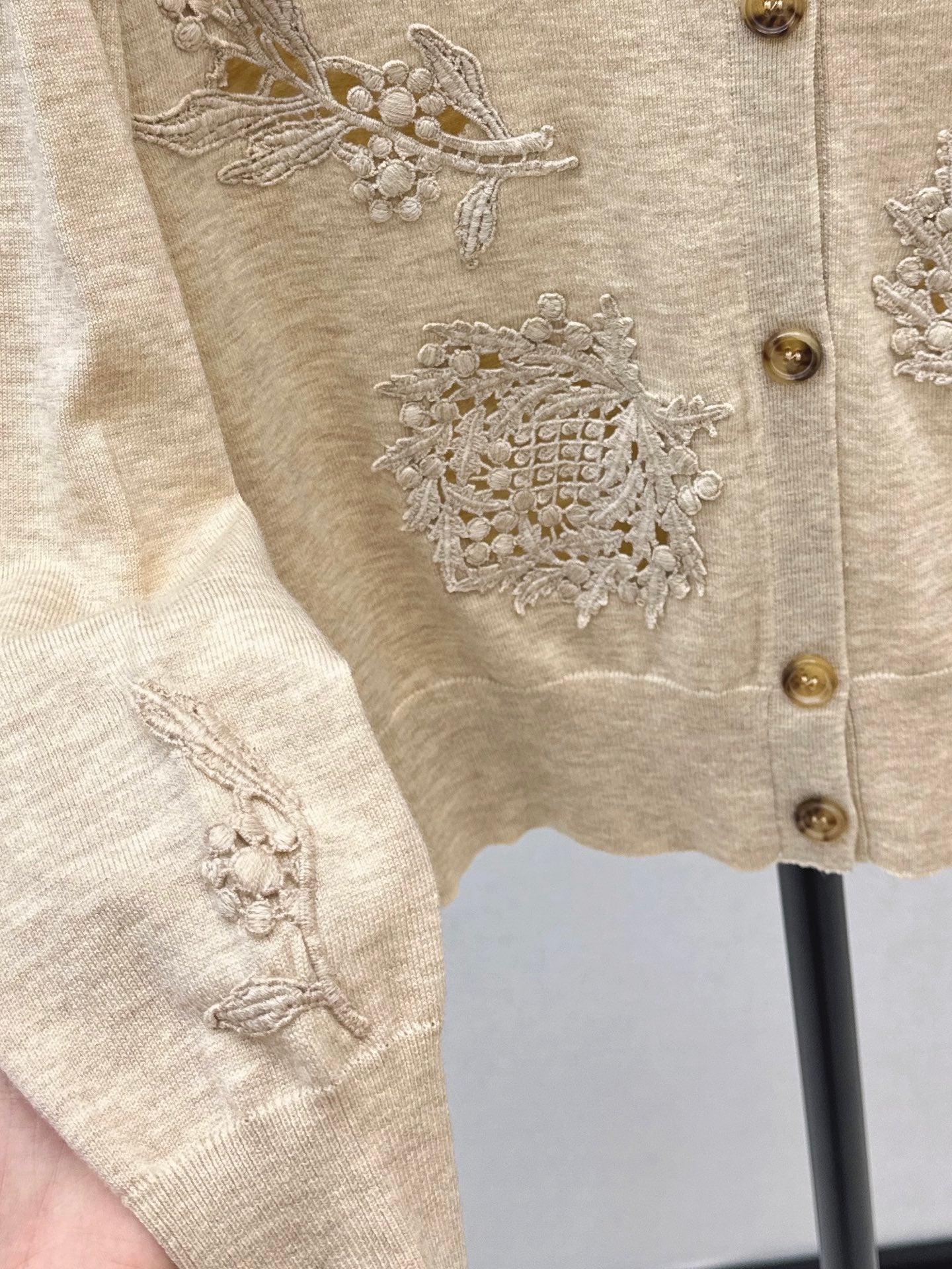 Lor*P 25fw knitted cardigan