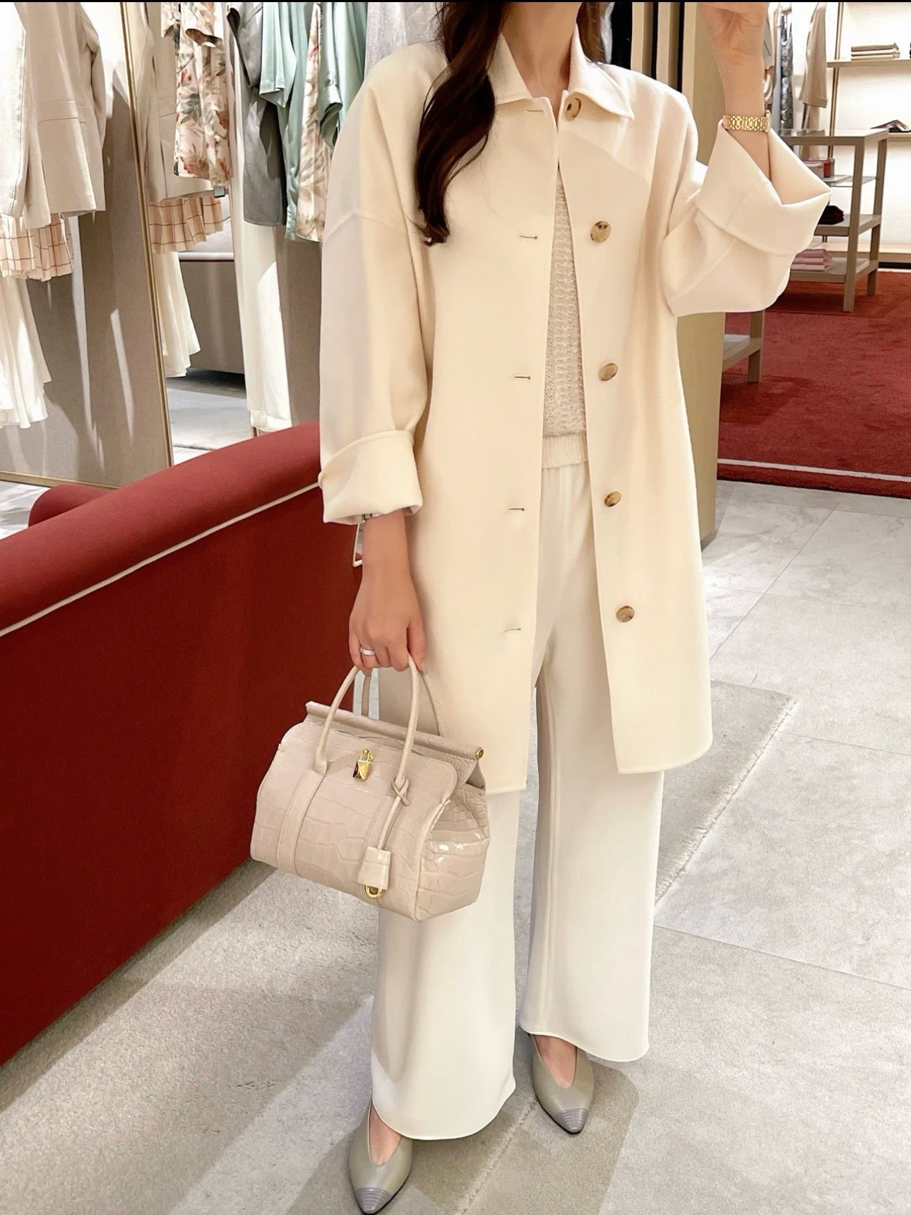 Lor*P  25fw wool jacket