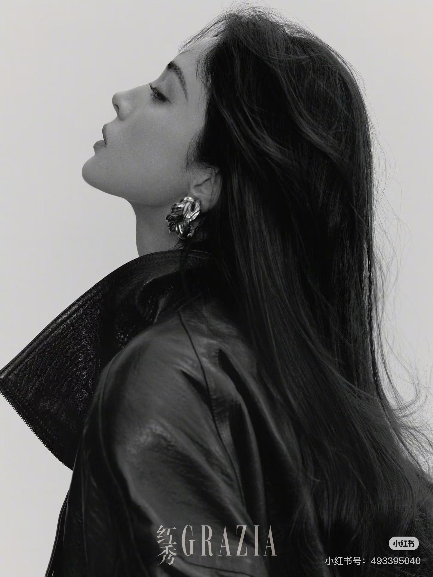 YS* 25fw leather jacket