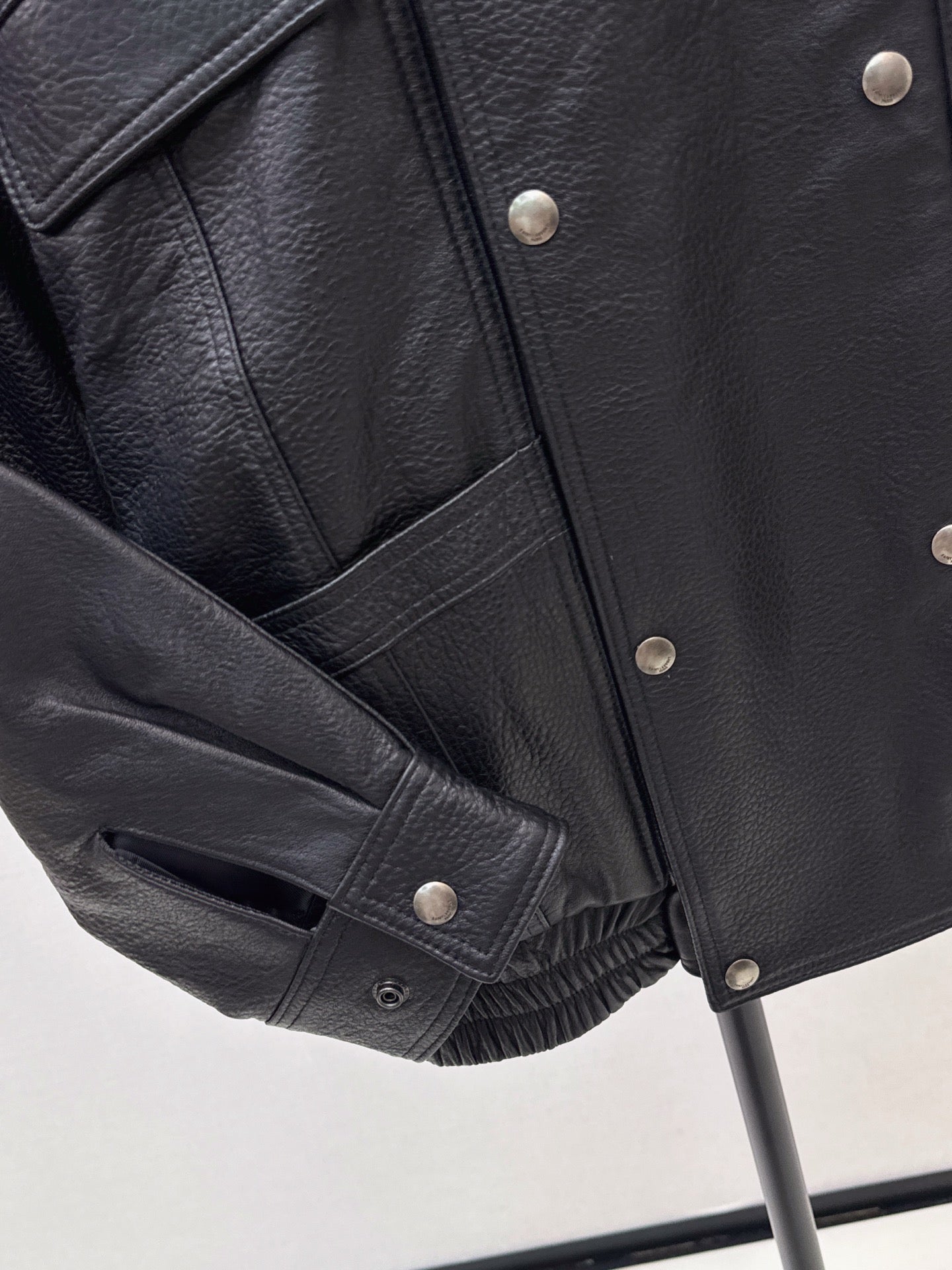 YS* 25fw leather jacket