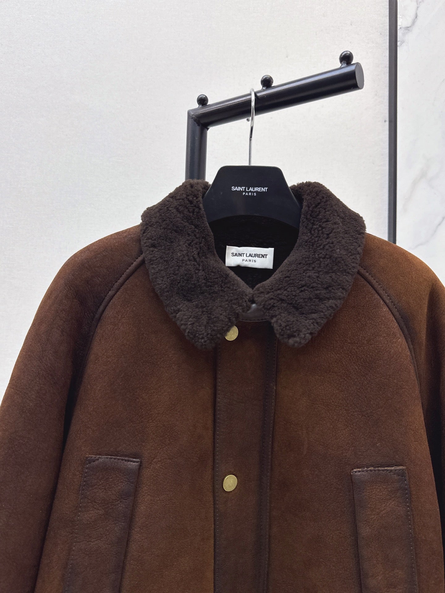 YS* 25fw Fur and skin together jacket