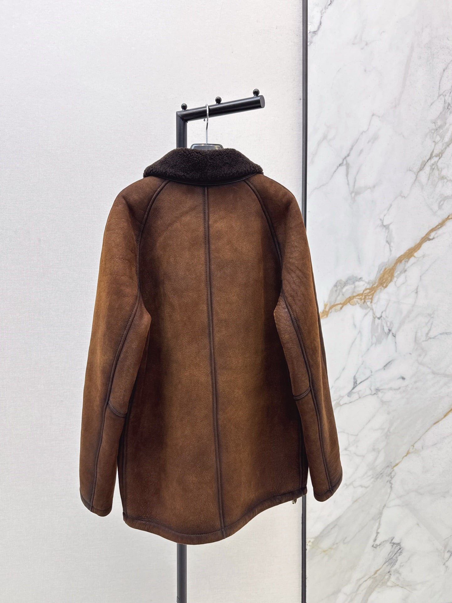 YS* 25fw Fur and skin together jacket