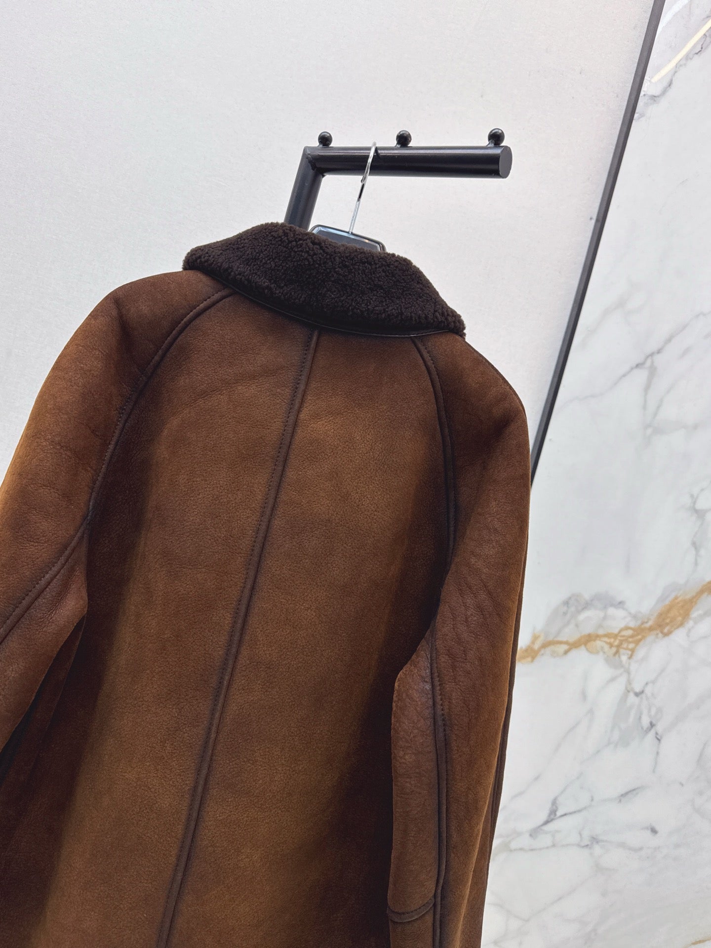 YS* 25fw Fur and skin together jacket