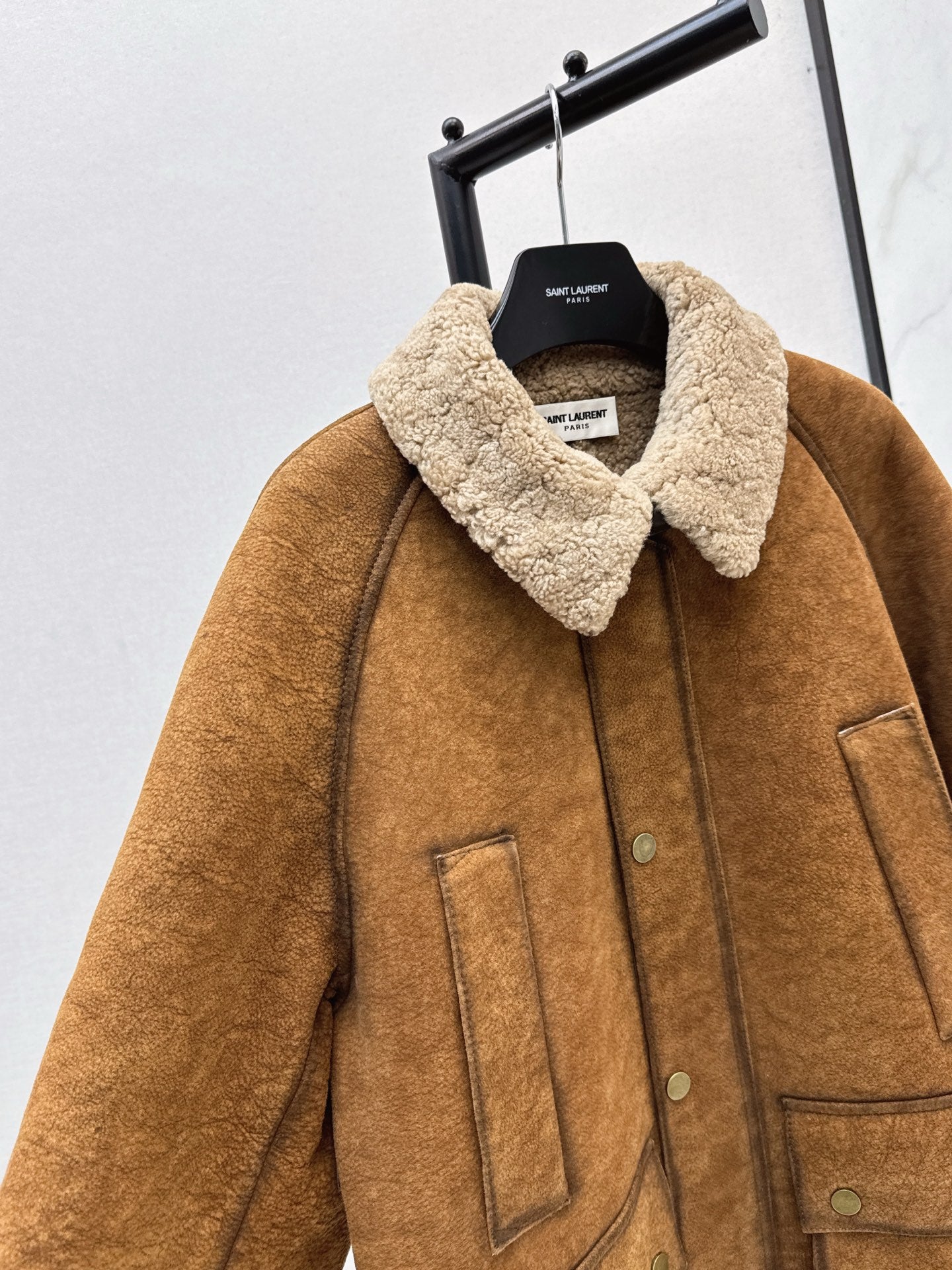YS* 25fw Fur and skin together jacket
