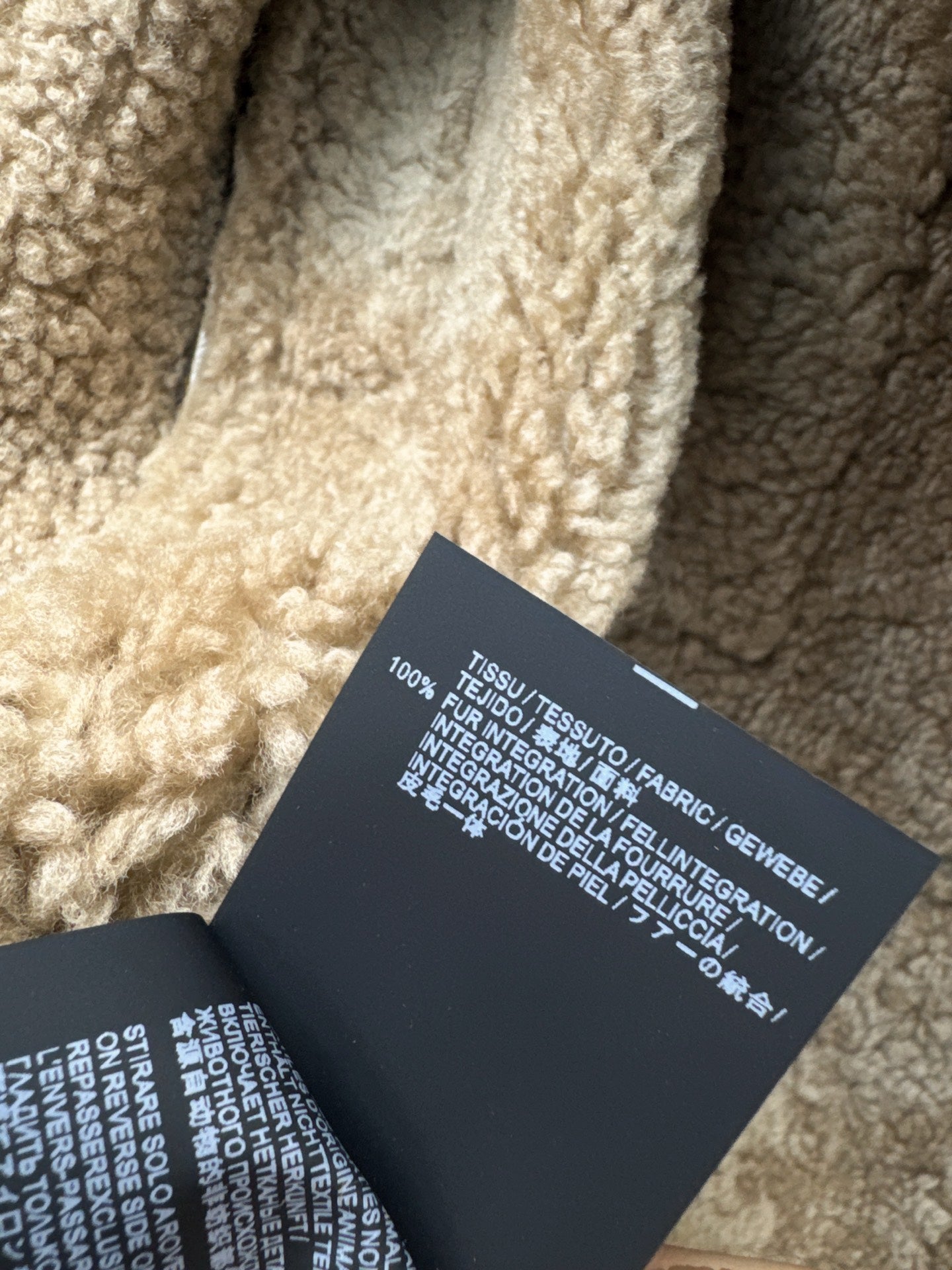 YS* 25fw Fur and skin together jacket