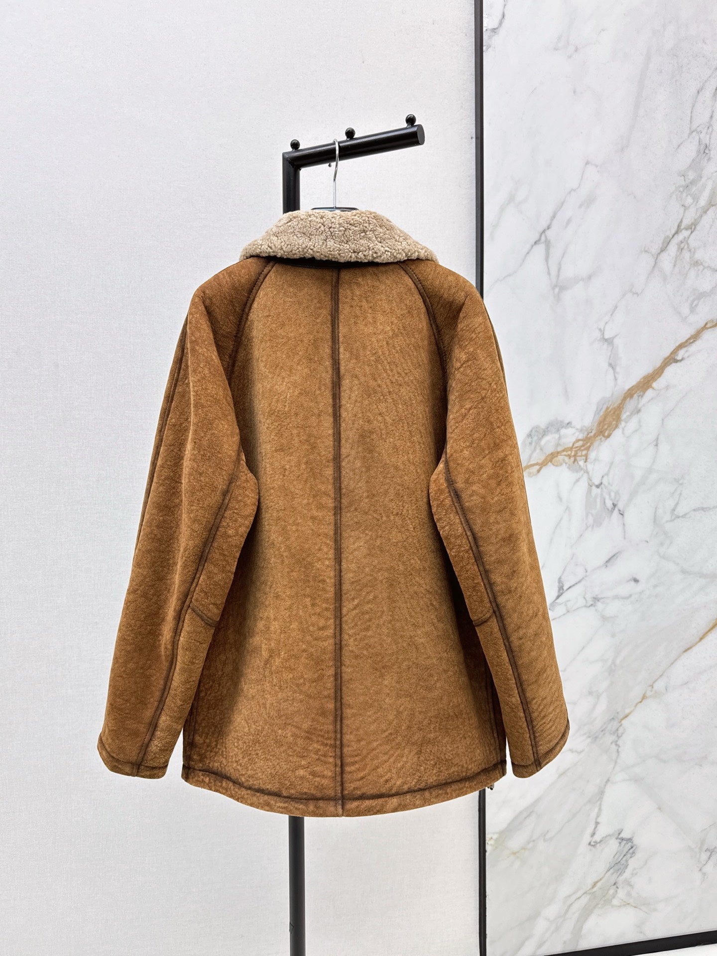YS* 25fw Fur and skin together jacket