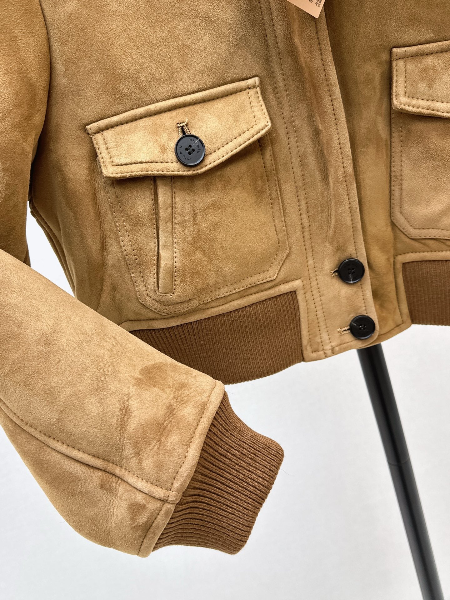 M*u 25fw Fur and skin together jacket