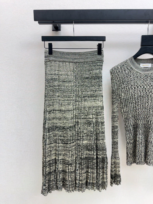Zim* 25fw knitted skirt