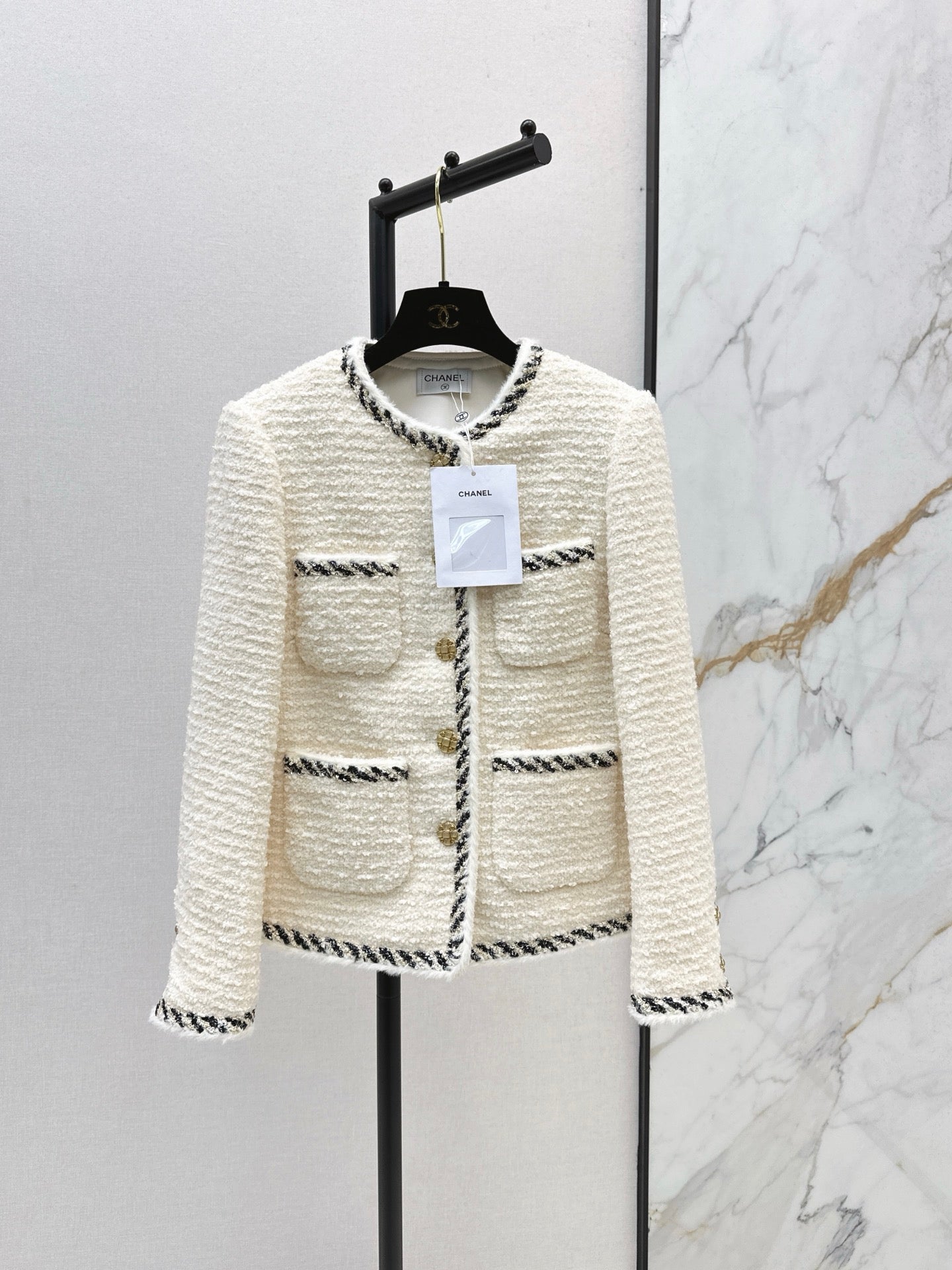 C*nel 25fw knitted jacket