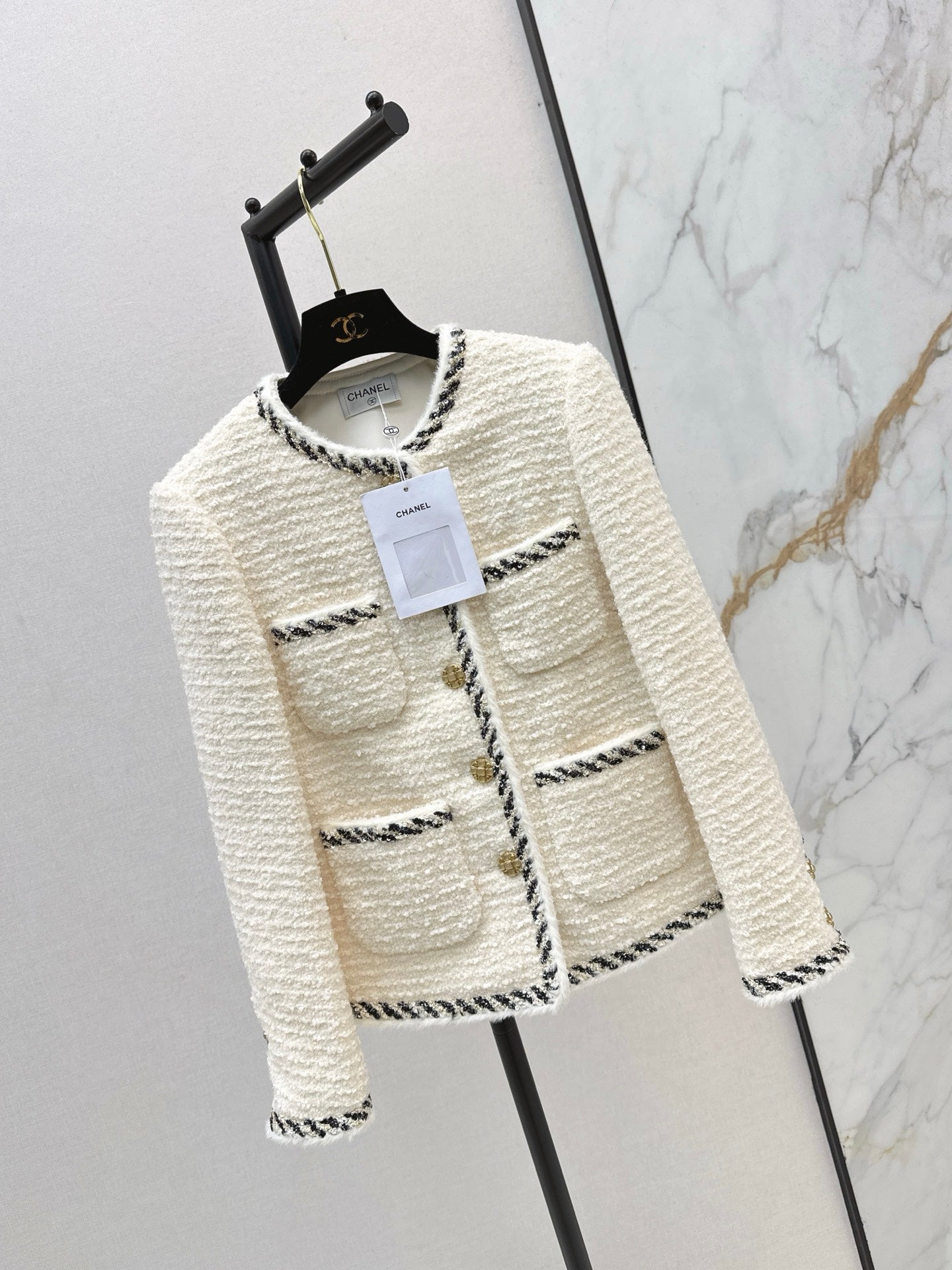 C*nel 25fw knitted jacket