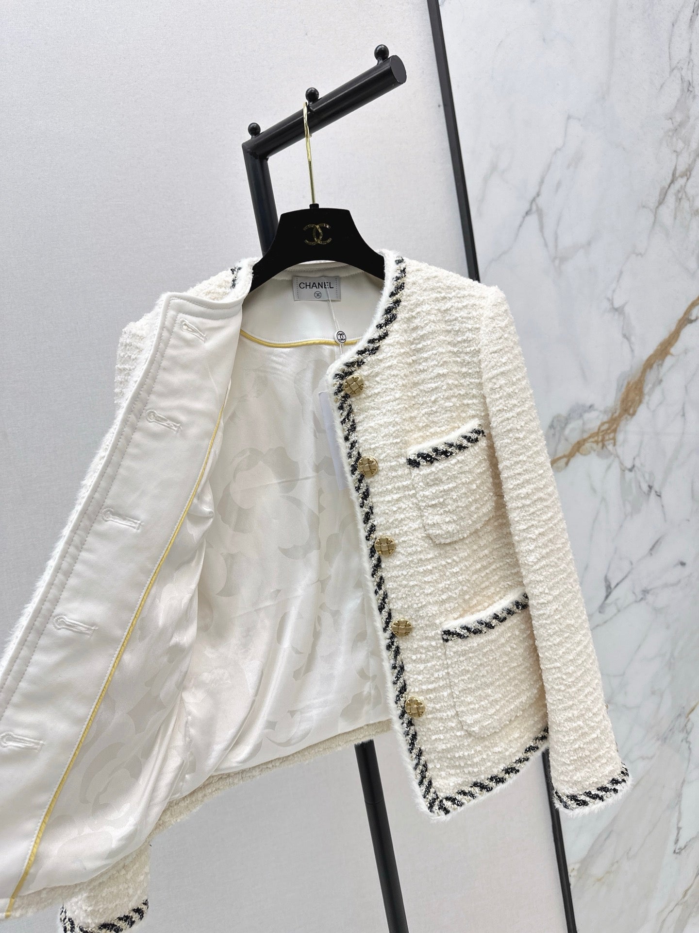 C*nel 25fw knitted jacket