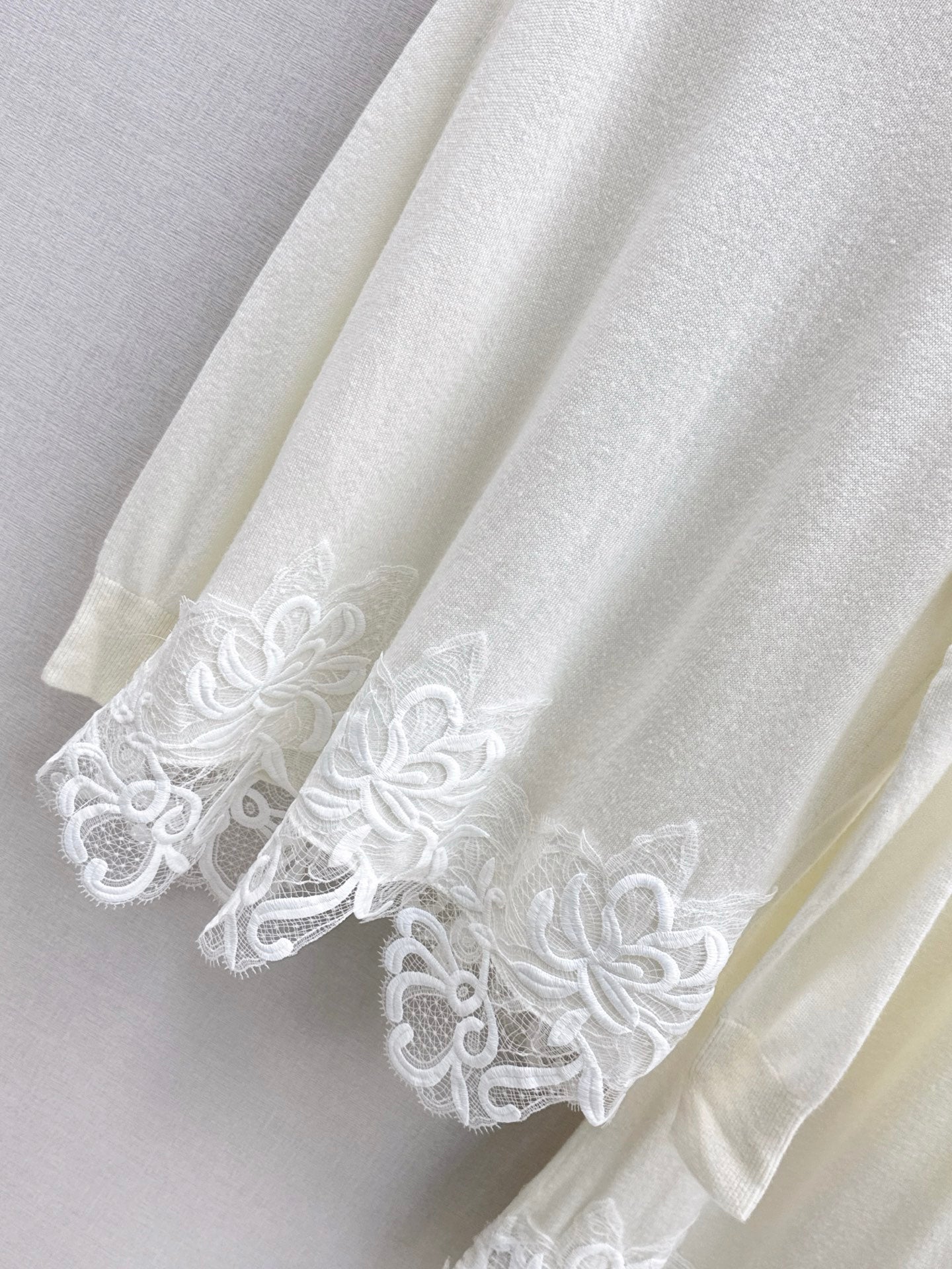 ES* 25fw wool lace suit