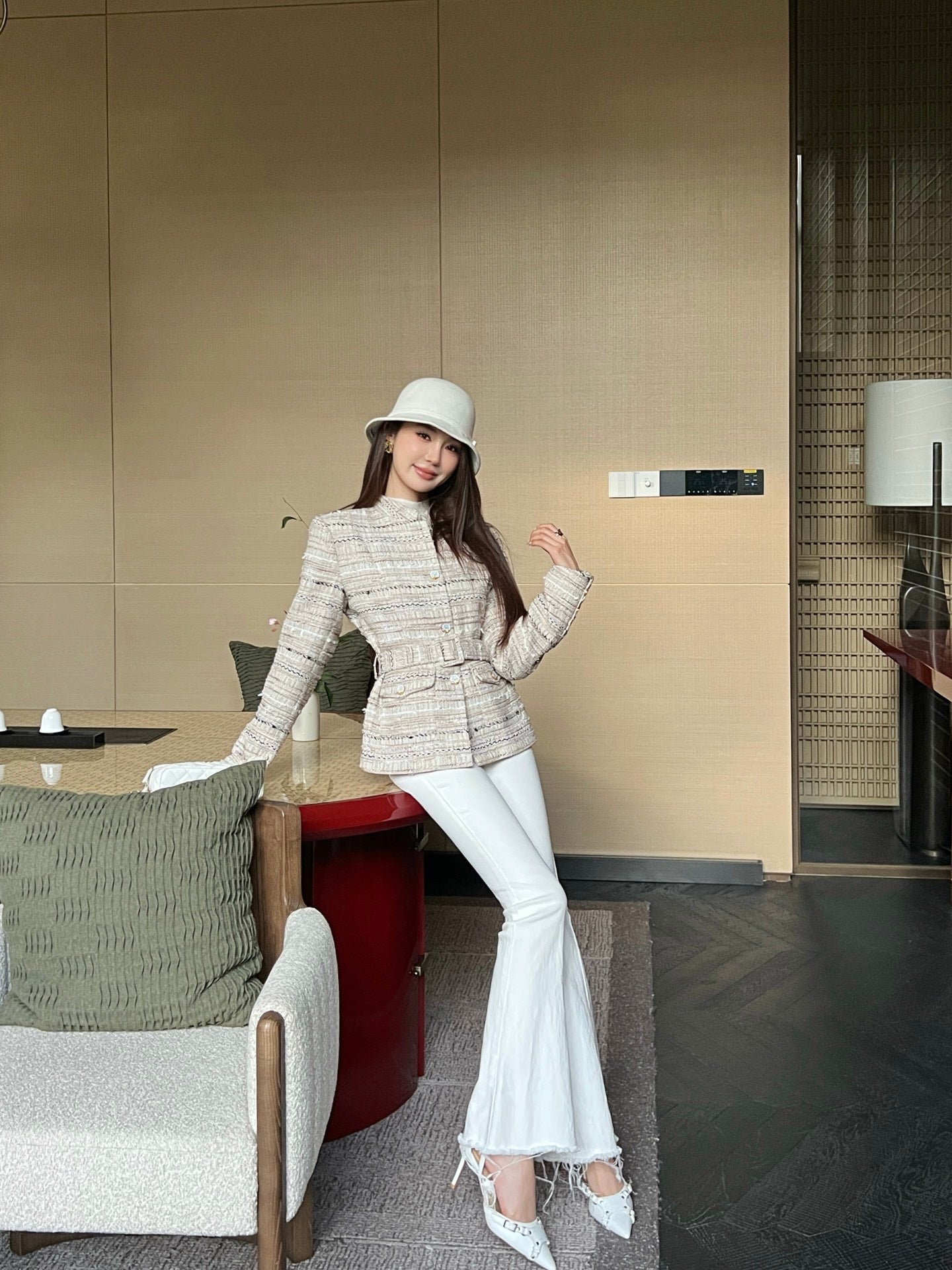 C*nel 25fw knitted jacket