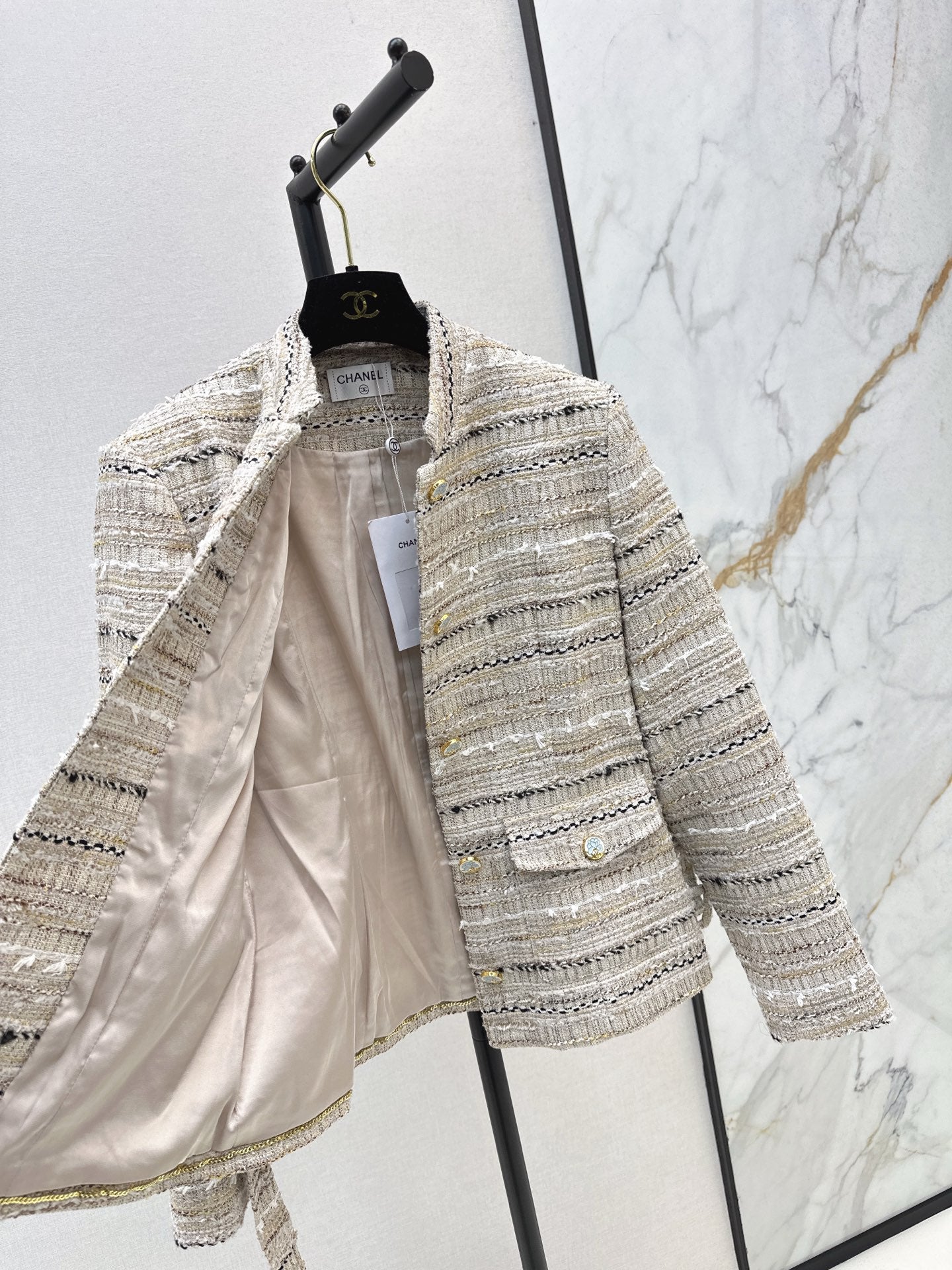 C*nel 25fw knitted jacket