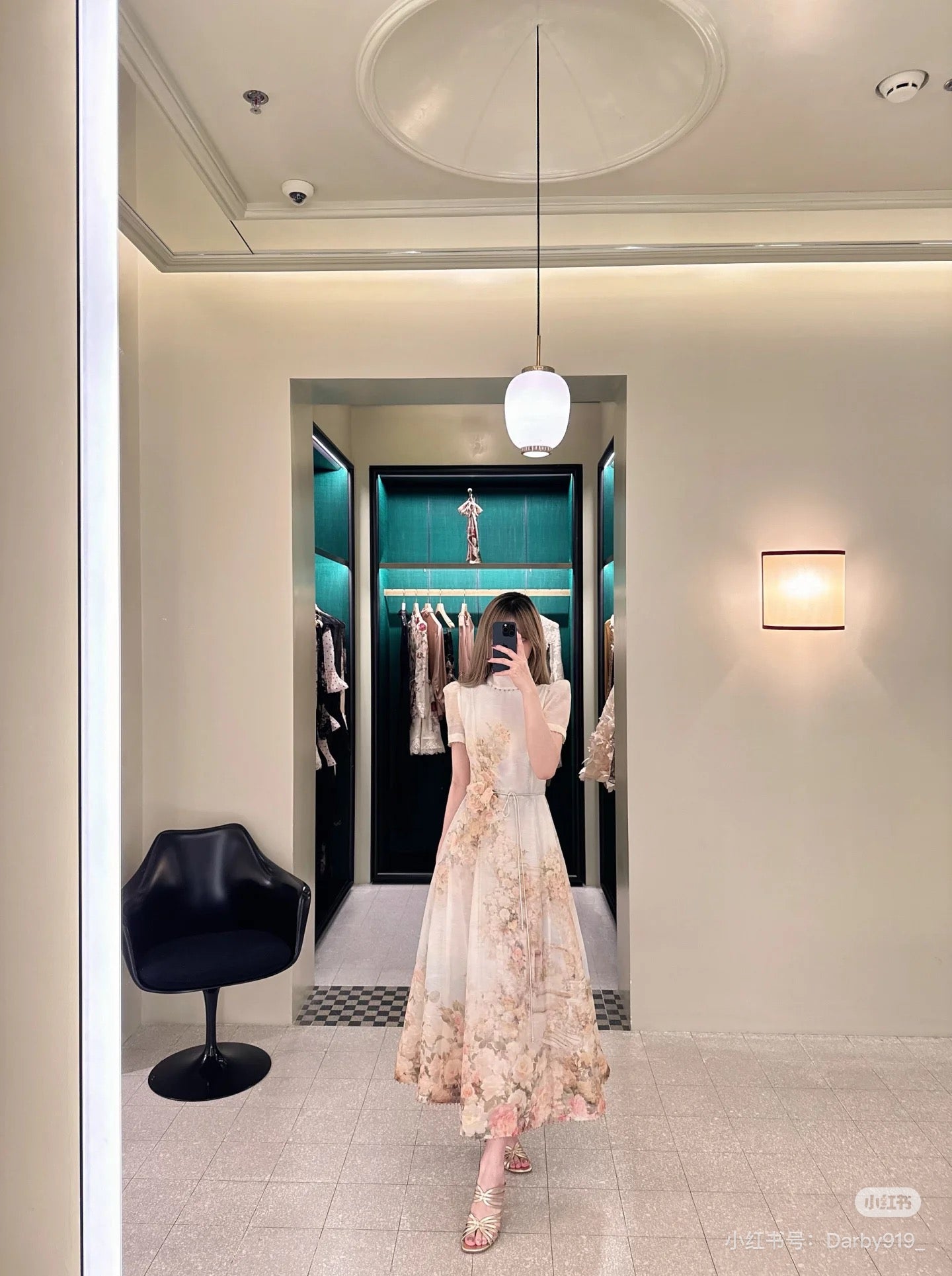 Zim*m 25fw silk dress