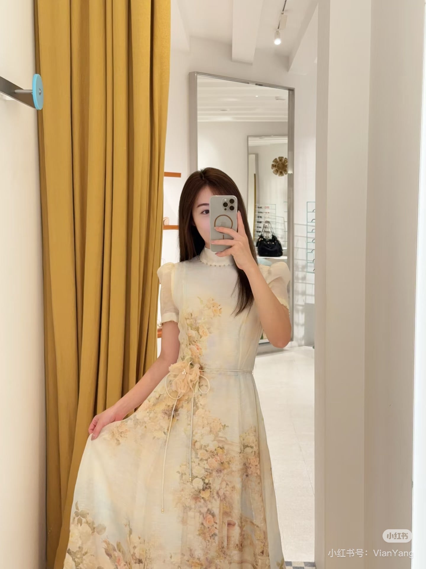 Zim*m 25fw silk dress