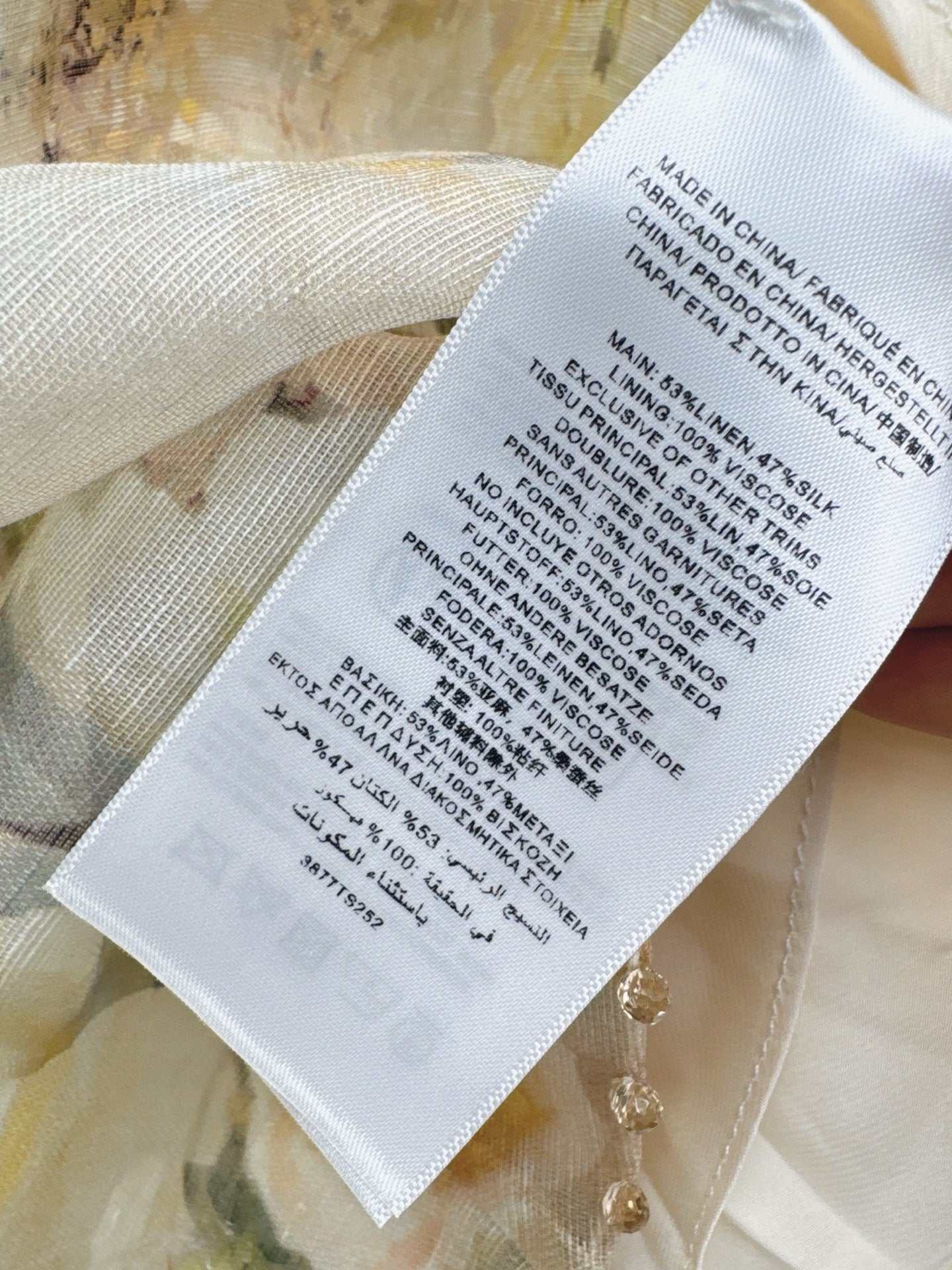 Zim*m 25fw silk dress