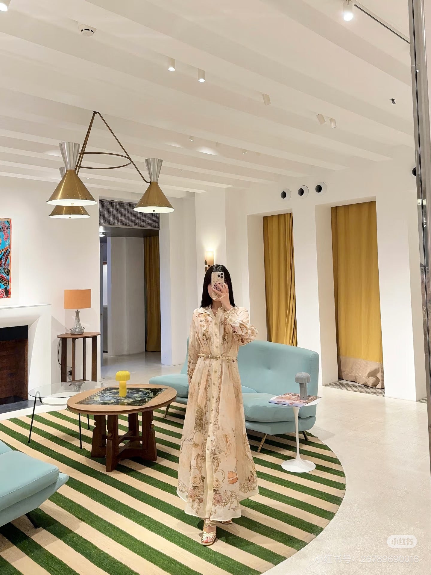 Zim*m 25fw silk dress