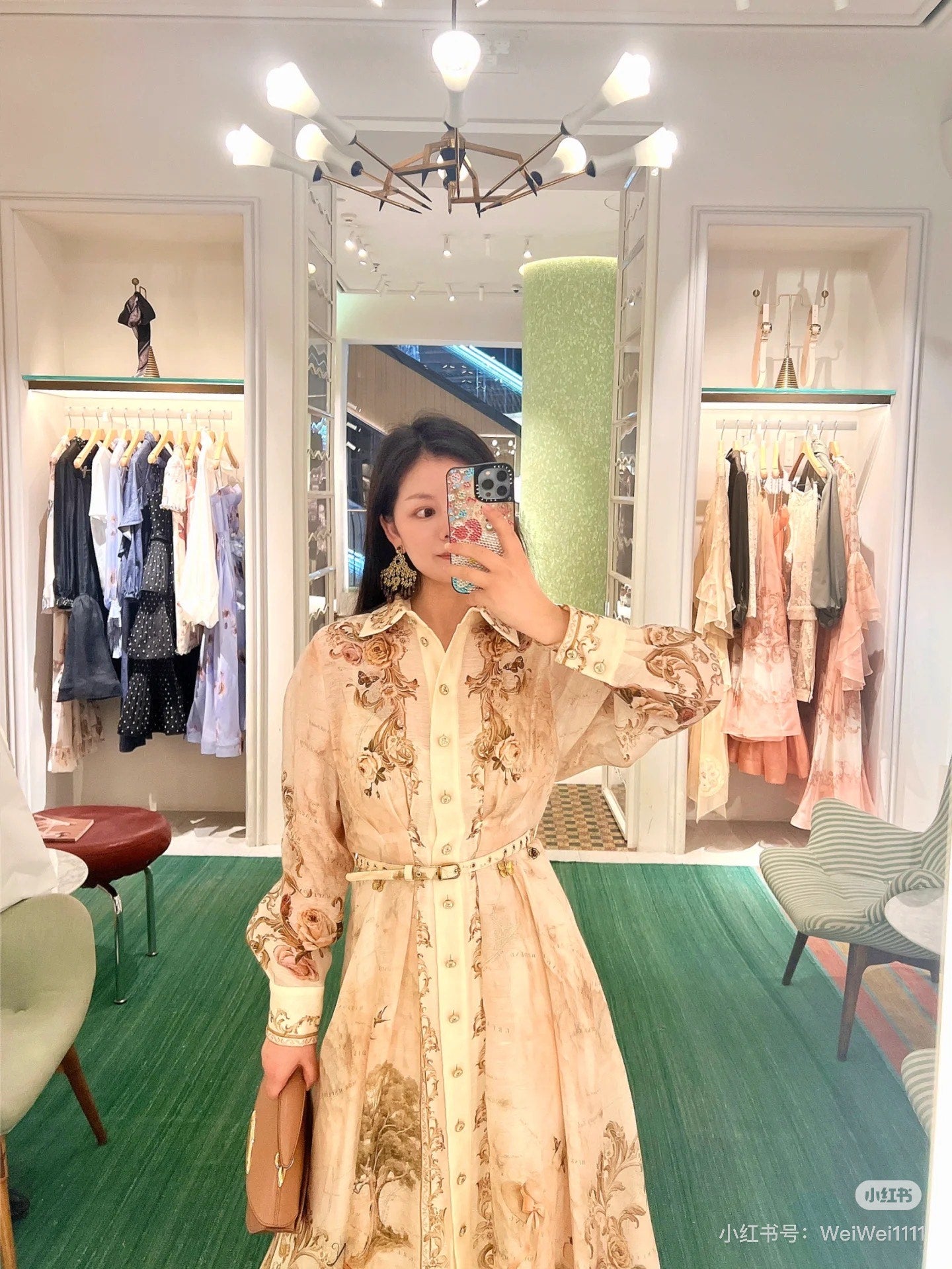 Zim*m 25fw silk dress