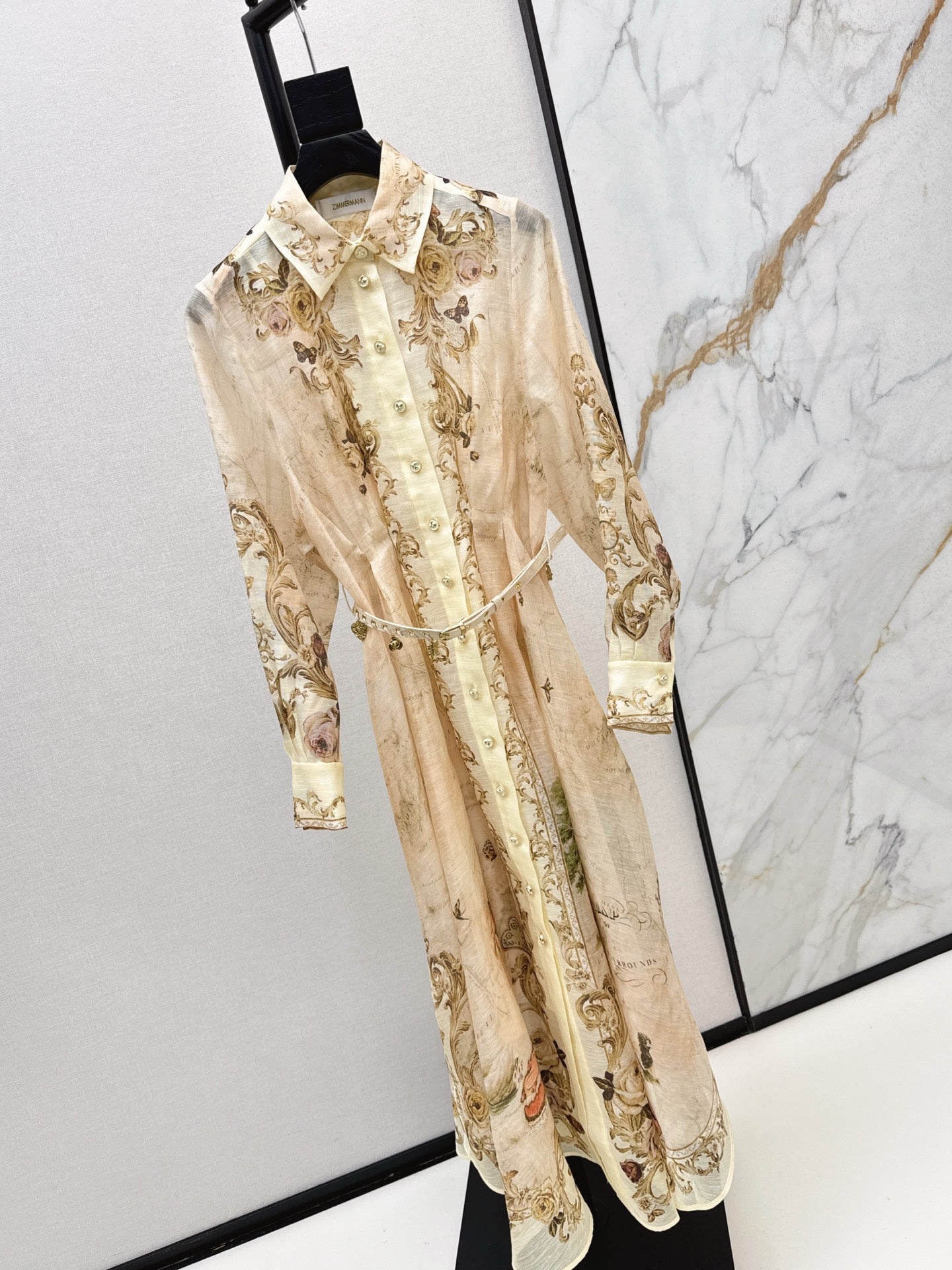 Zim*m 25fw silk dress