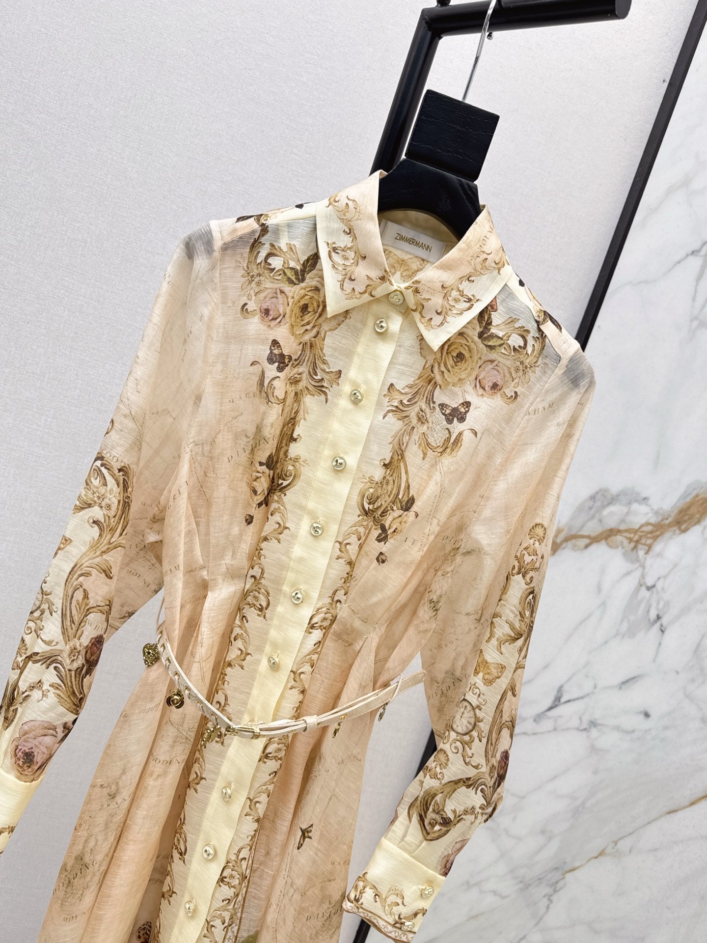 Zim*m 25fw silk dress