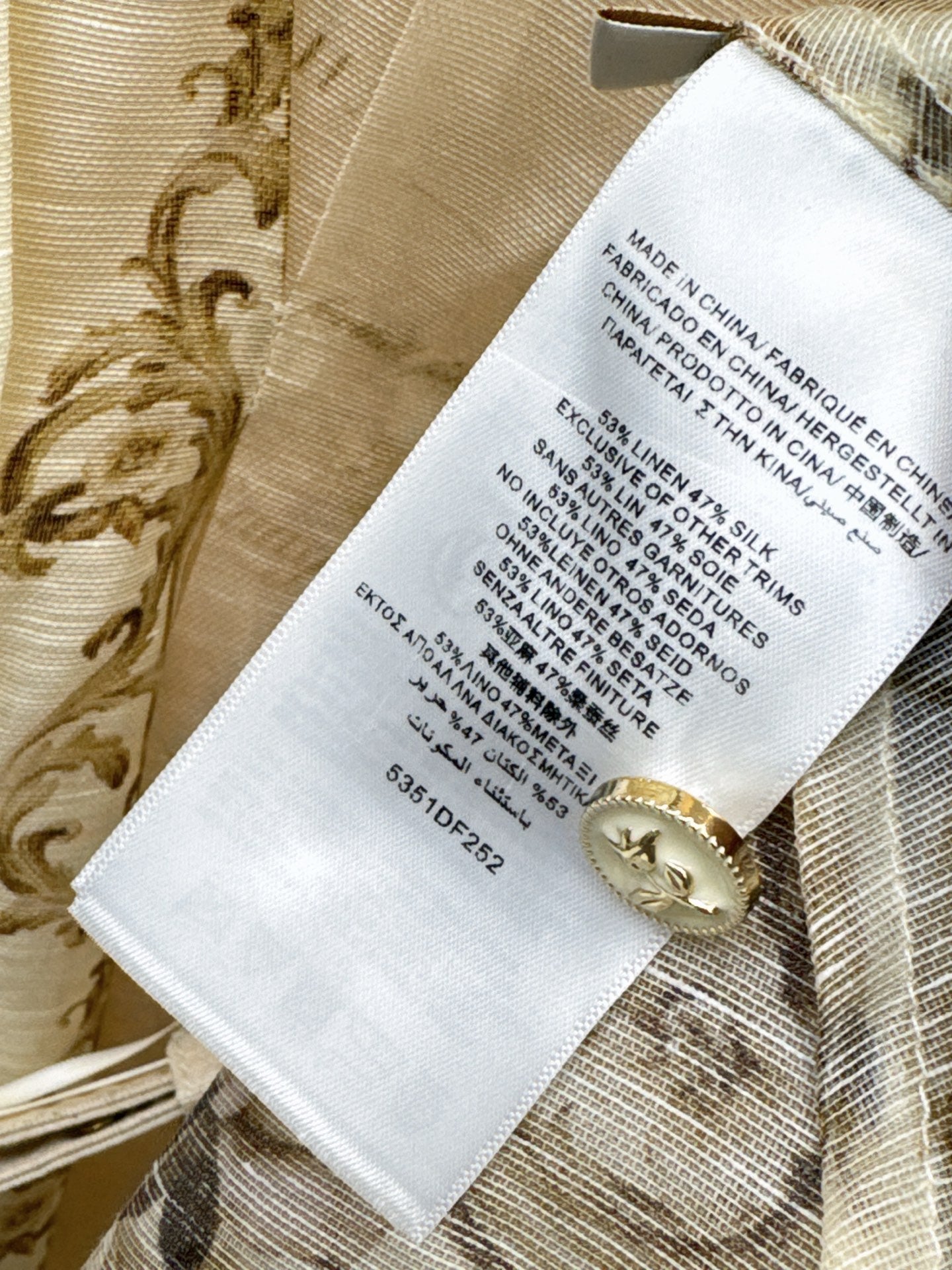 Zim*m 25fw silk dress