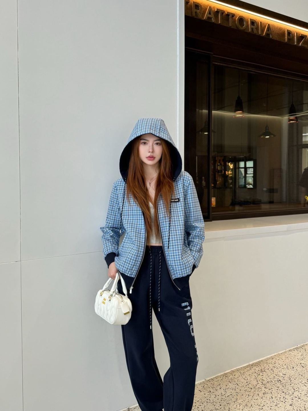 M*u 25fw Double-sided reversible casual suit