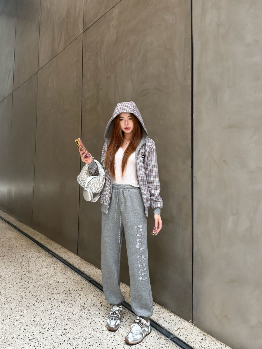 M*u 25fw Double-sided reversible casual suit