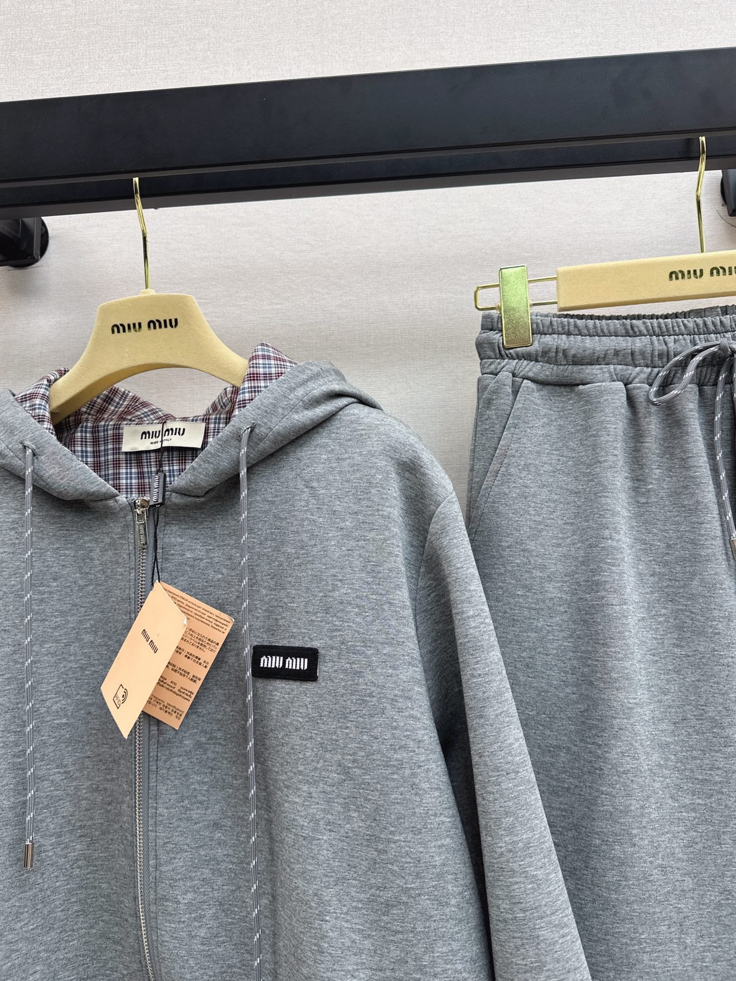 M*u 25fw Double-sided reversible casual suit