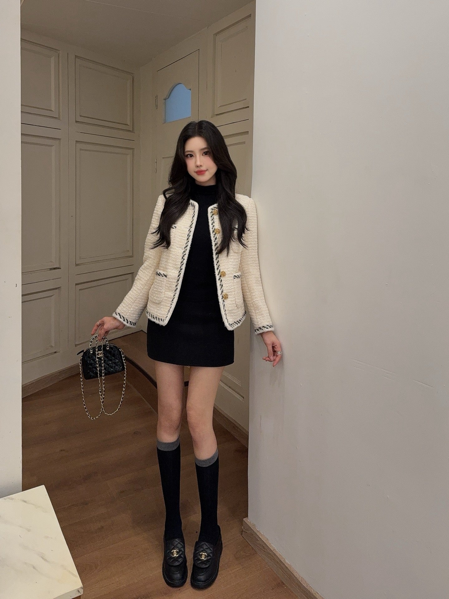 C*nel 25fw knitted  jacket