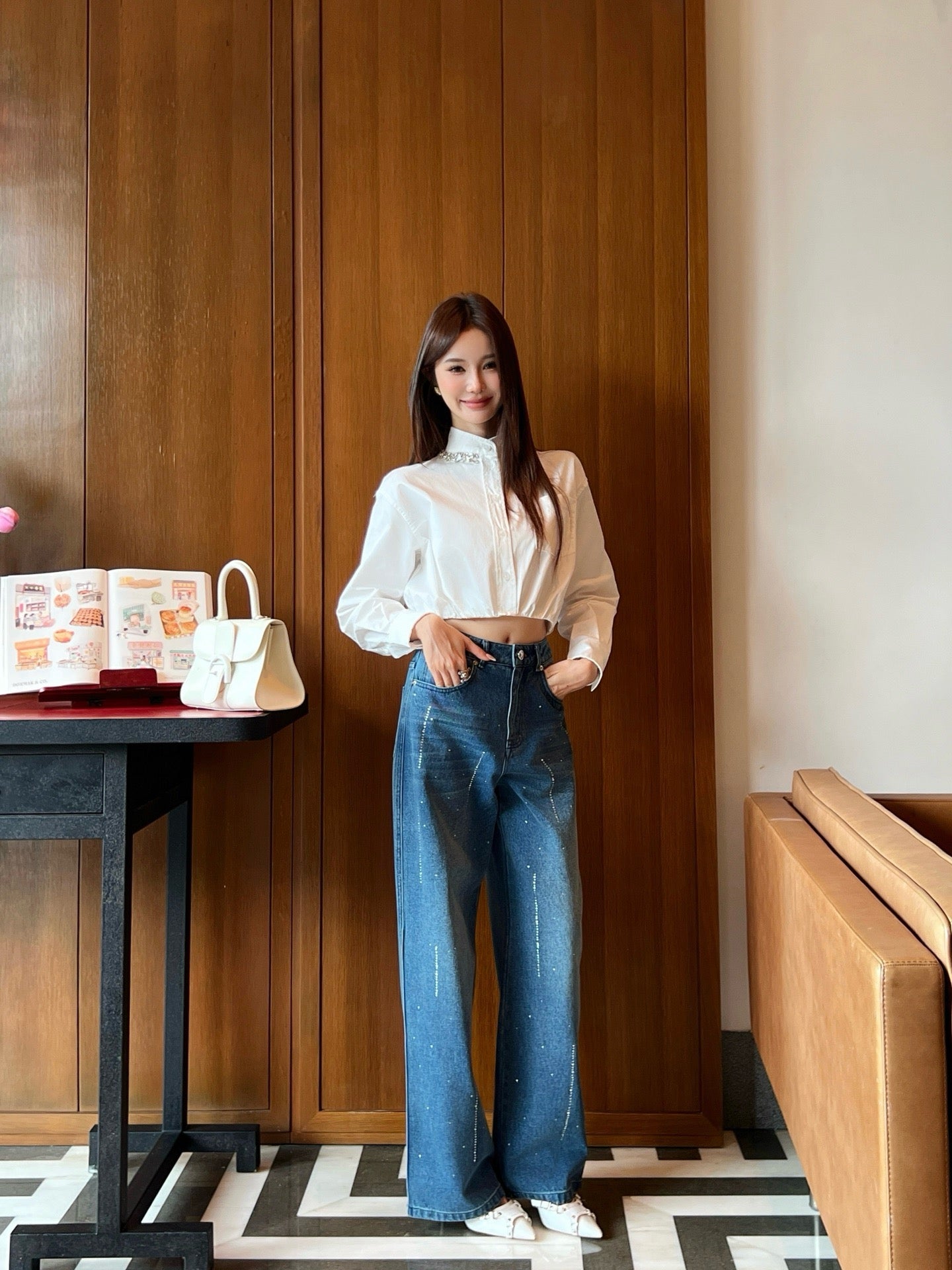 C*nel 25fw denim jaens