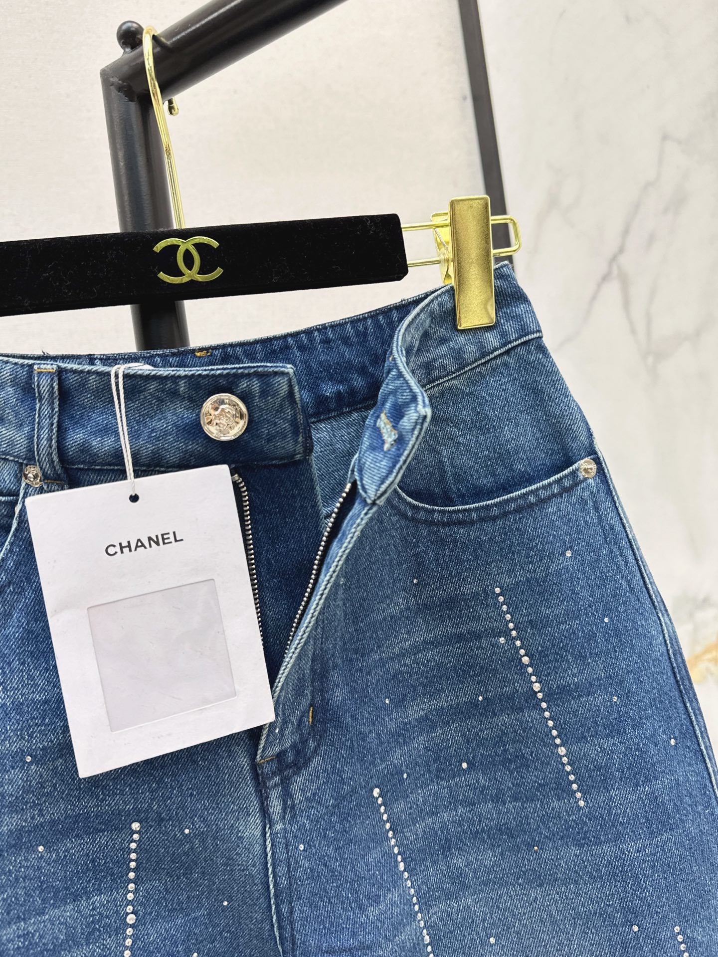 C*nel 25fw denim jaens