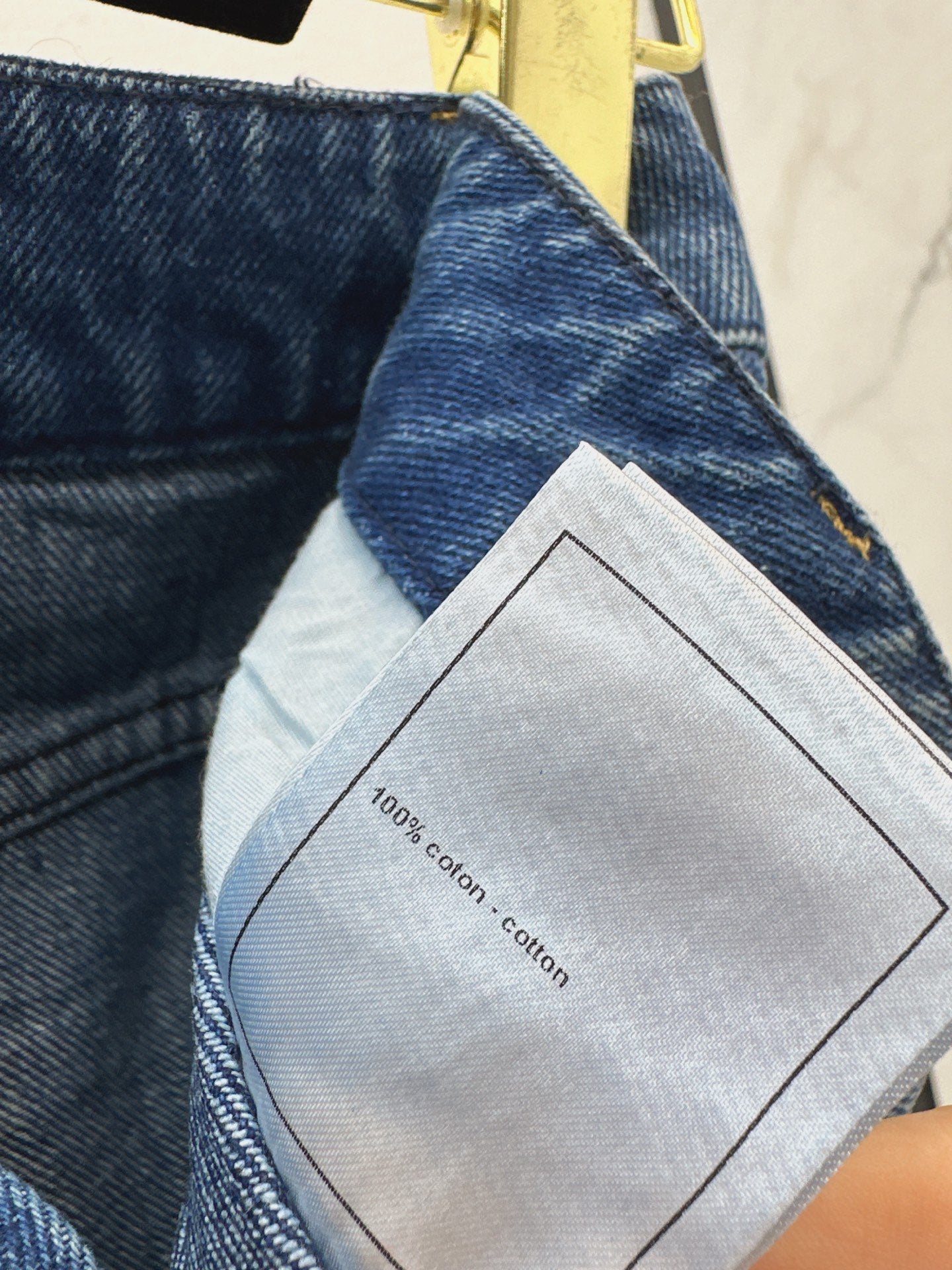 C*nel 25fw denim jaens