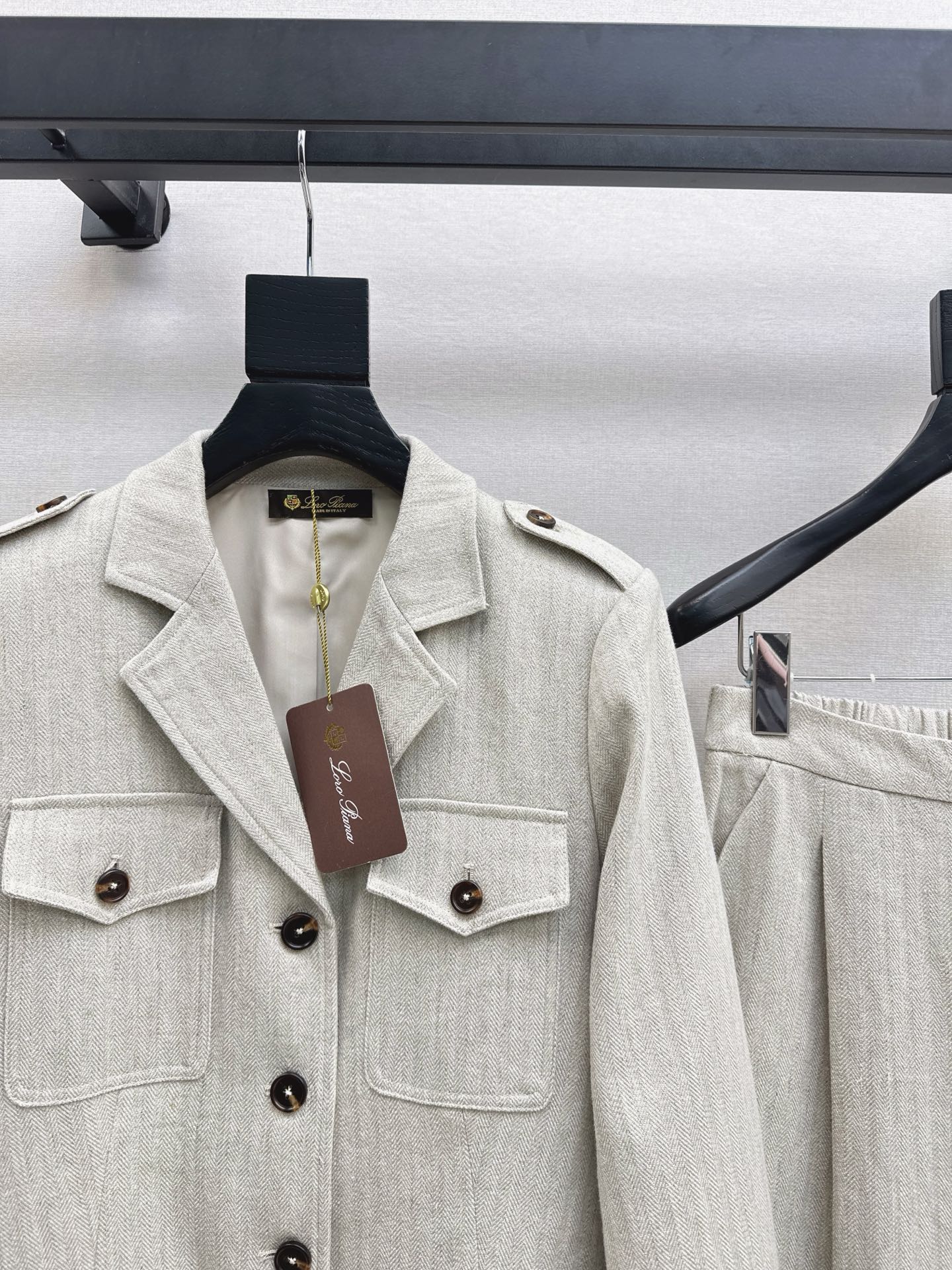 Lor*P 25fw linen suit