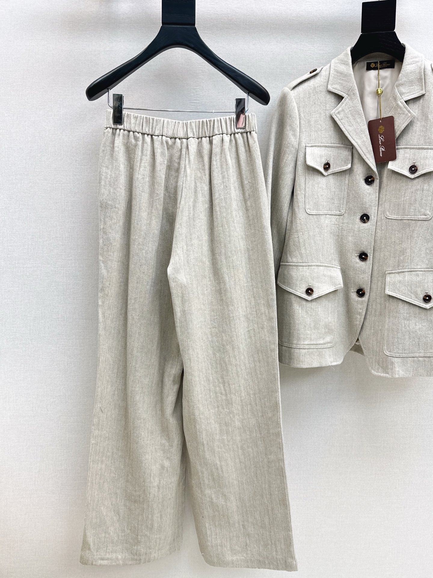 Lor*P 25fw linen suit