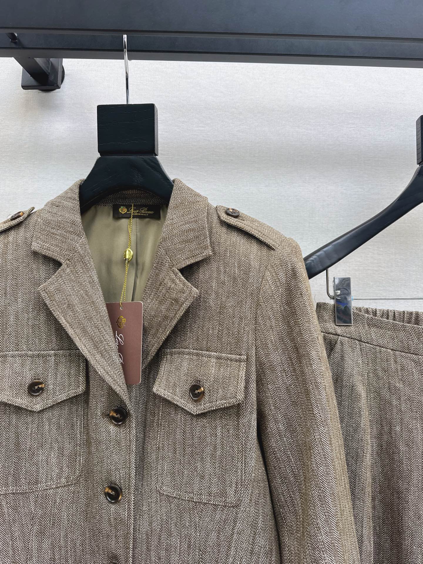 Lor*P 25fw linen suit