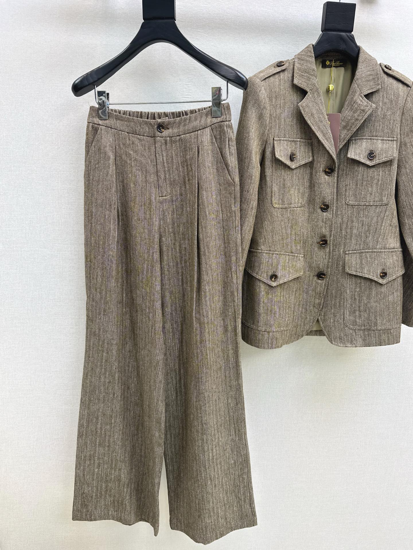 Lor*P 25fw linen suit