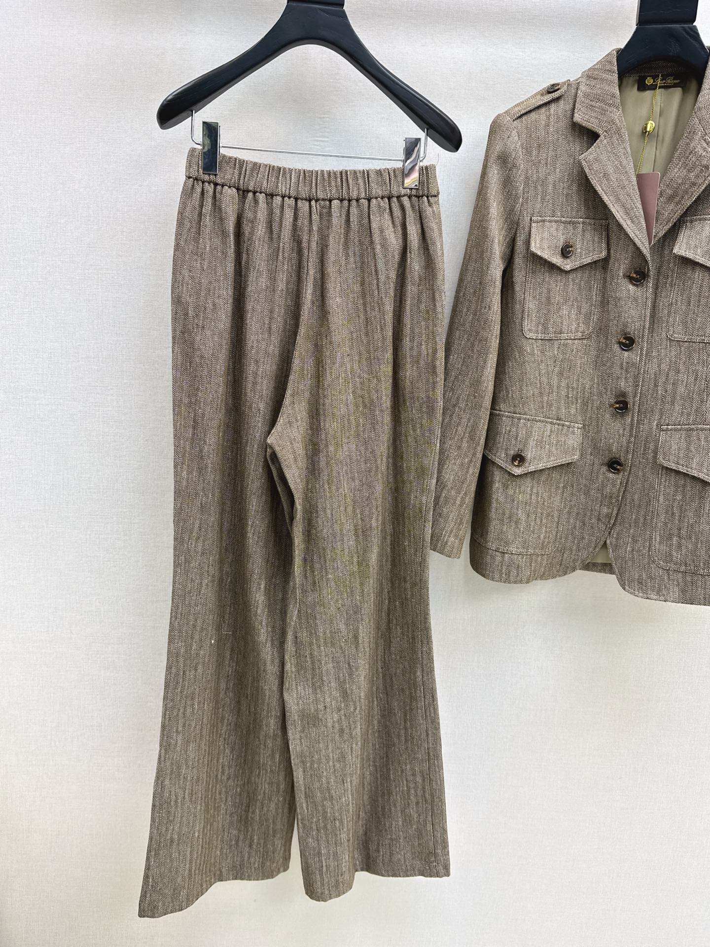 Lor*P 25fw linen suit