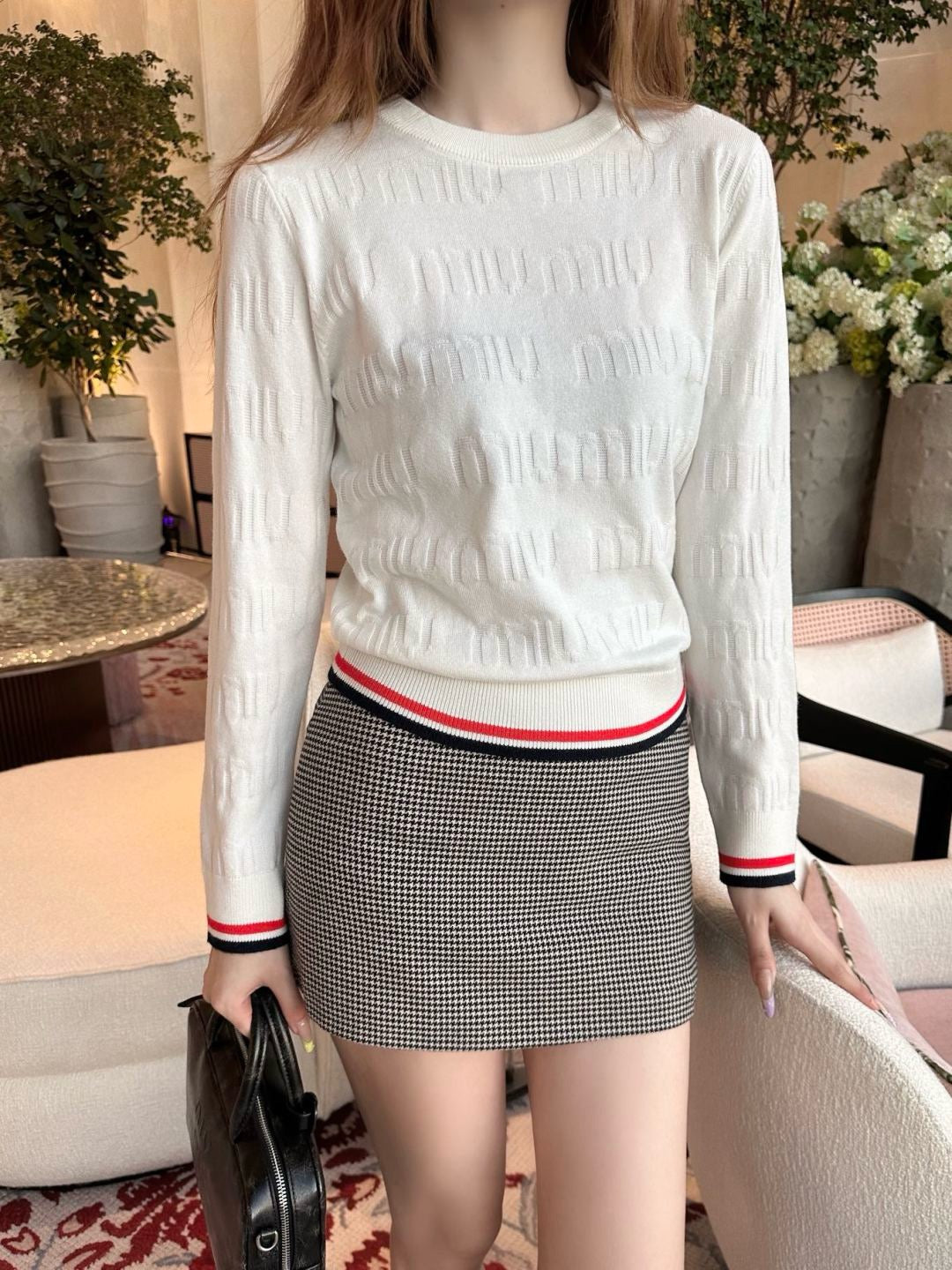 M*u 25fw  knit sweater