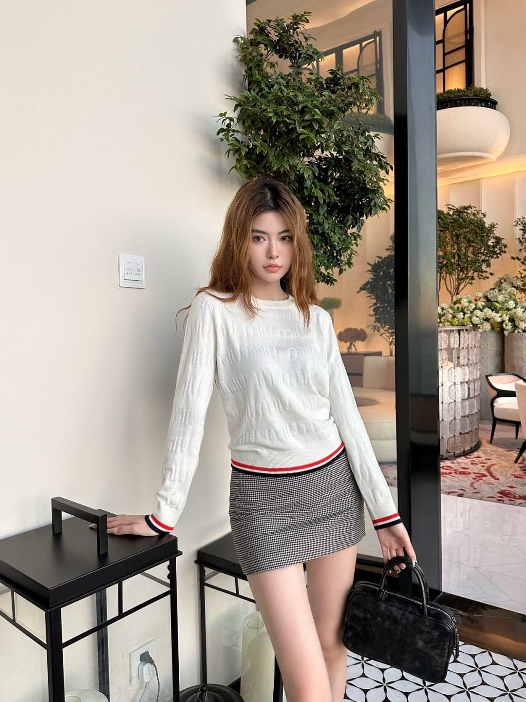 M*u 25fw  knit sweater