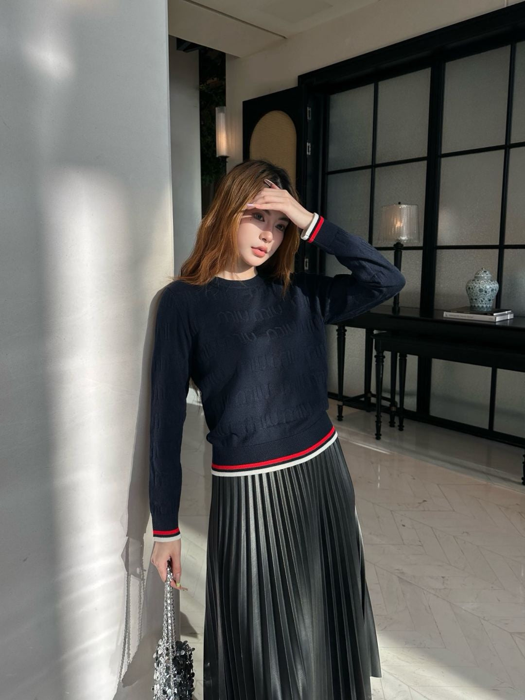 M*u 25fw  knit sweater