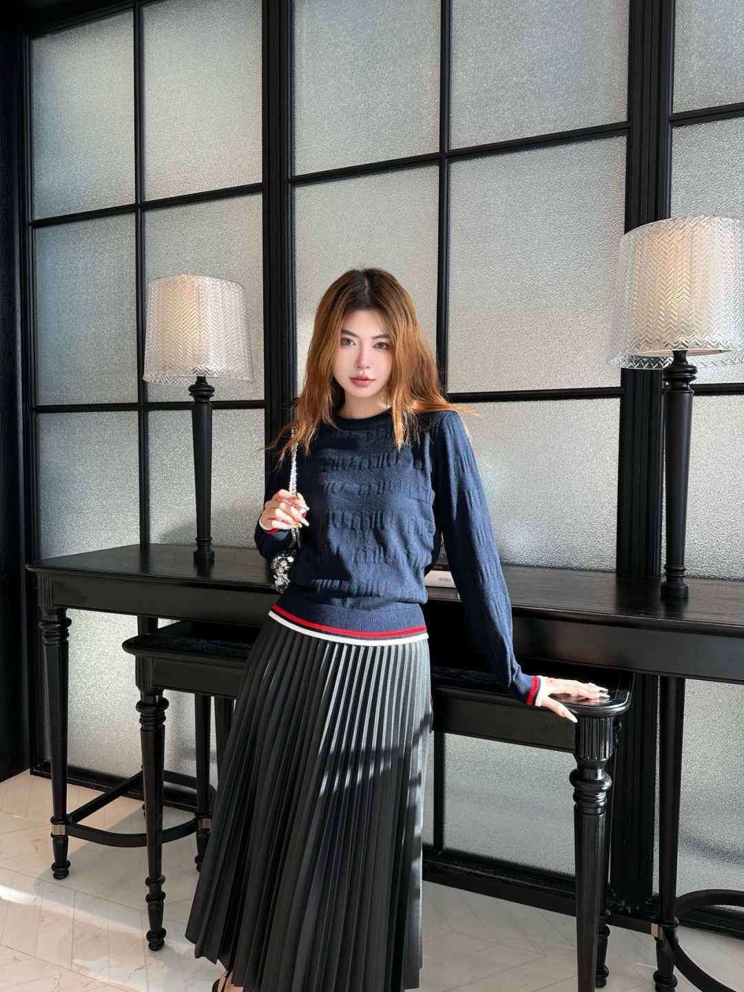 M*u 25fw  knit sweater