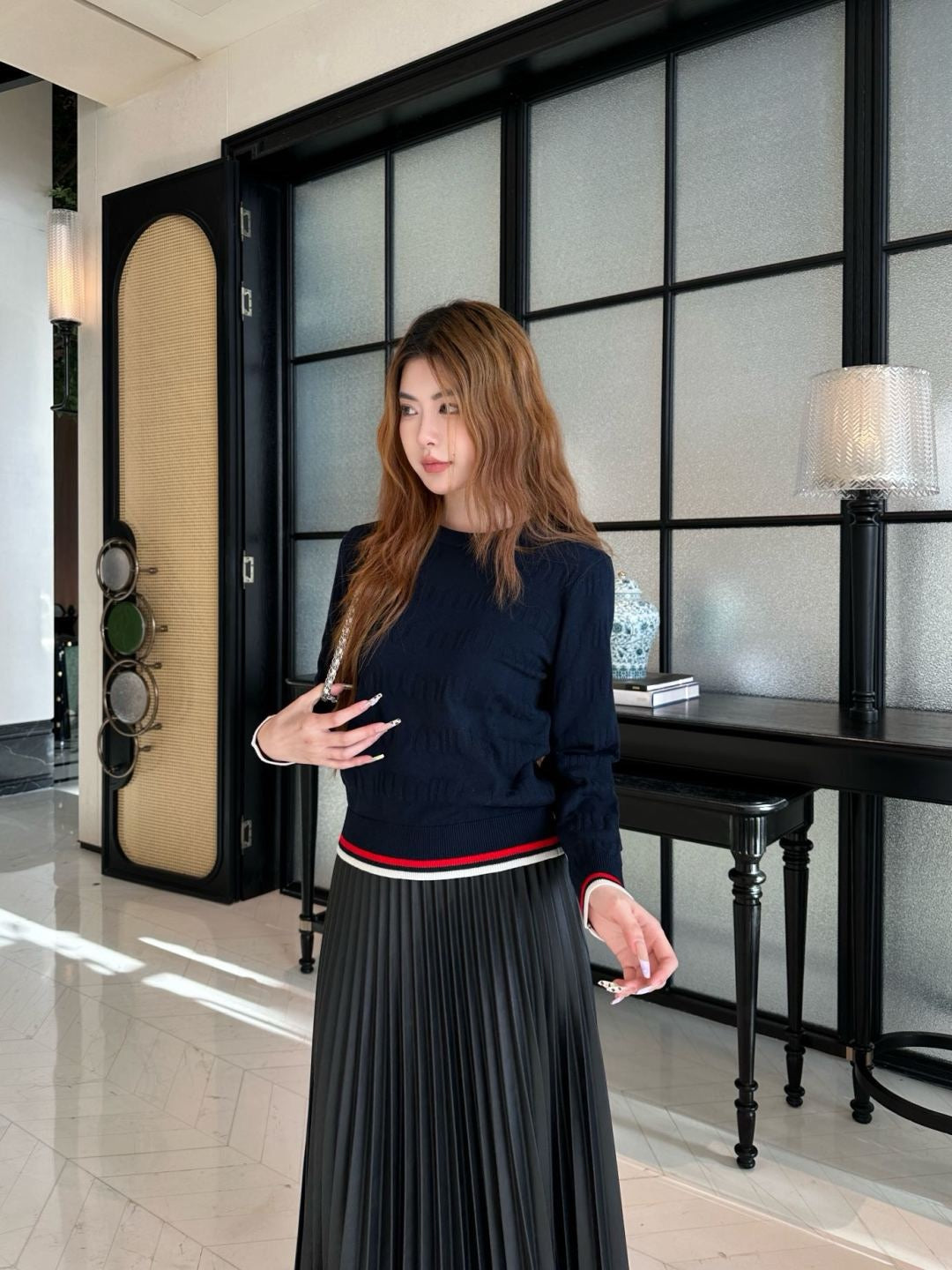 M*u 25fw  knit sweater