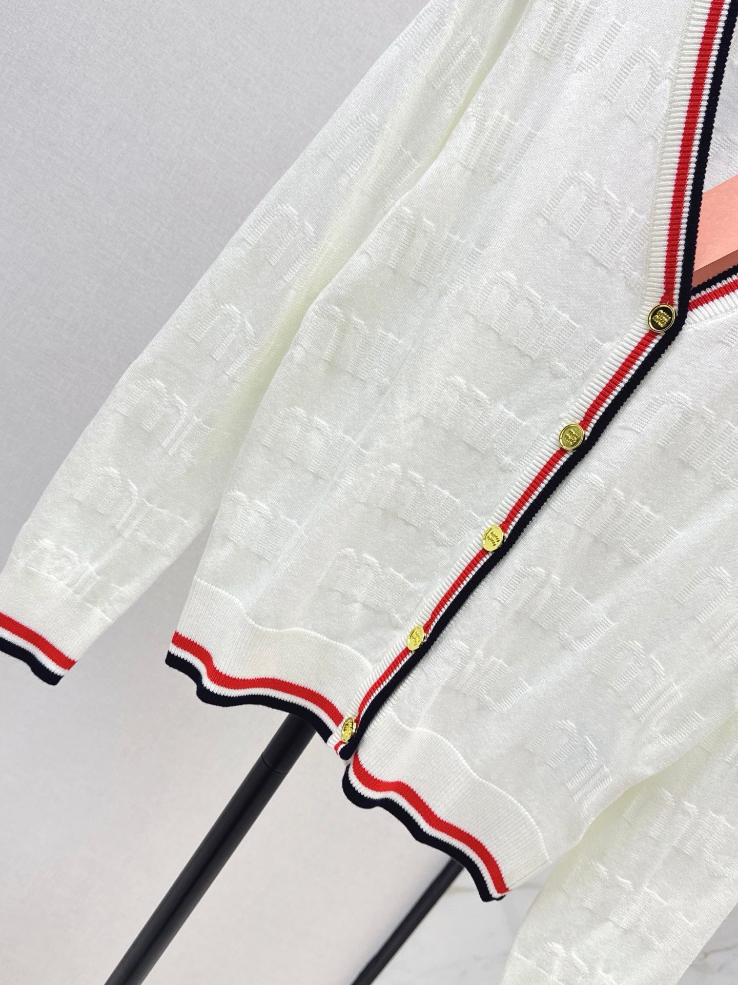 M*u 25fw wool cardigan