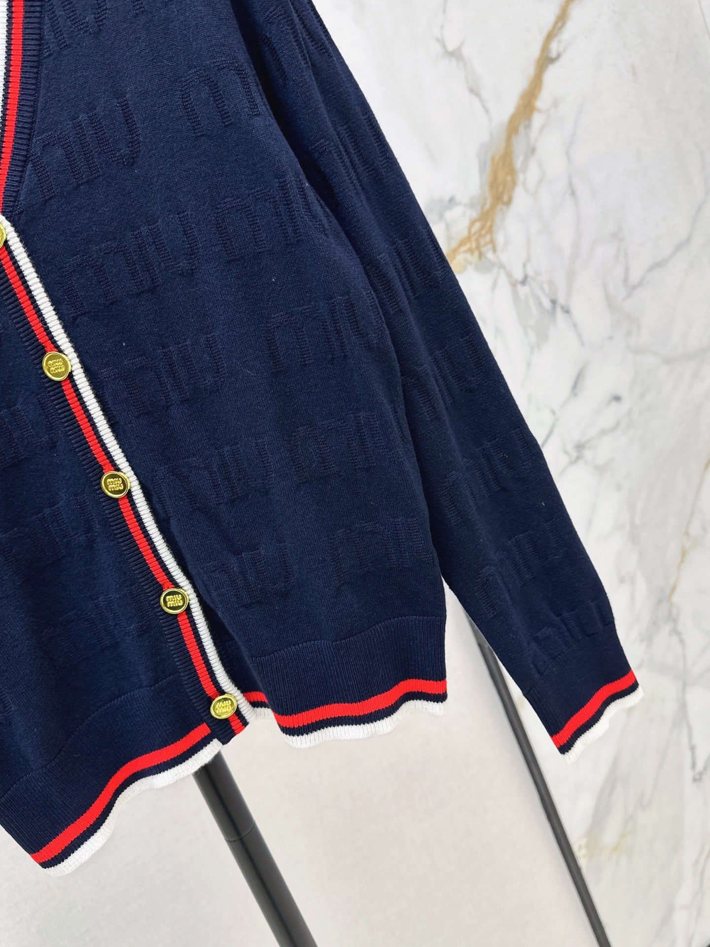 M*u 25fw wool cardigan